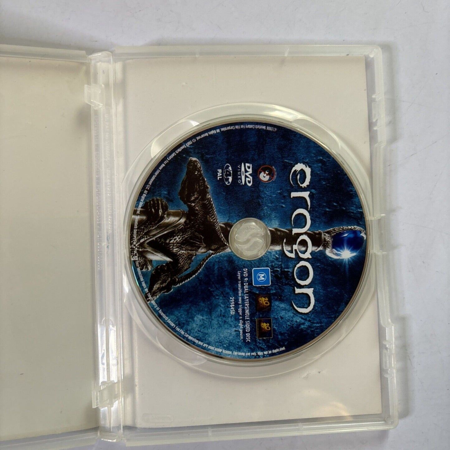 Eragon (DVD, 2006) Djimon Hounsou, John Malkovich Region 4