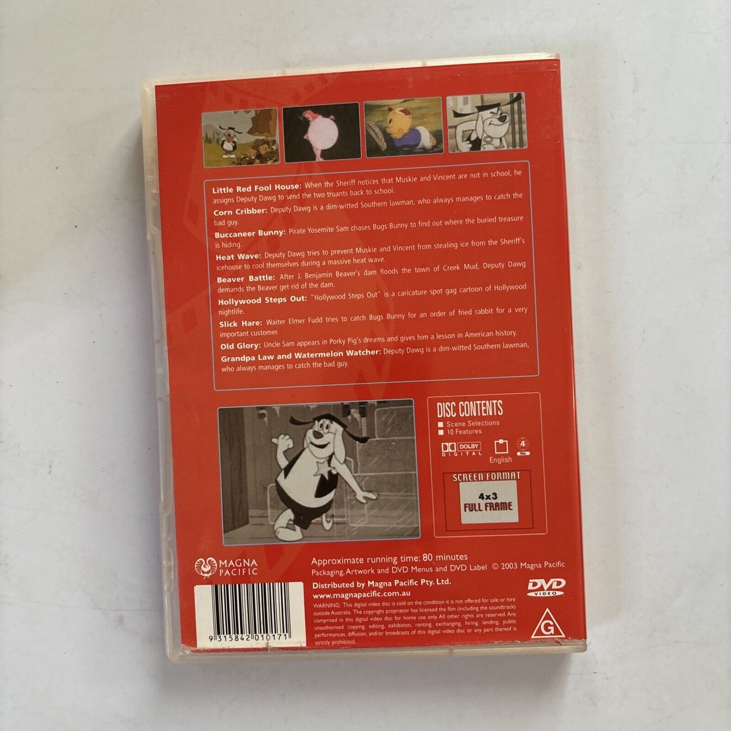 Cartoon Hall of Fame : Vol 4 (DVD, 1940)  Region 4