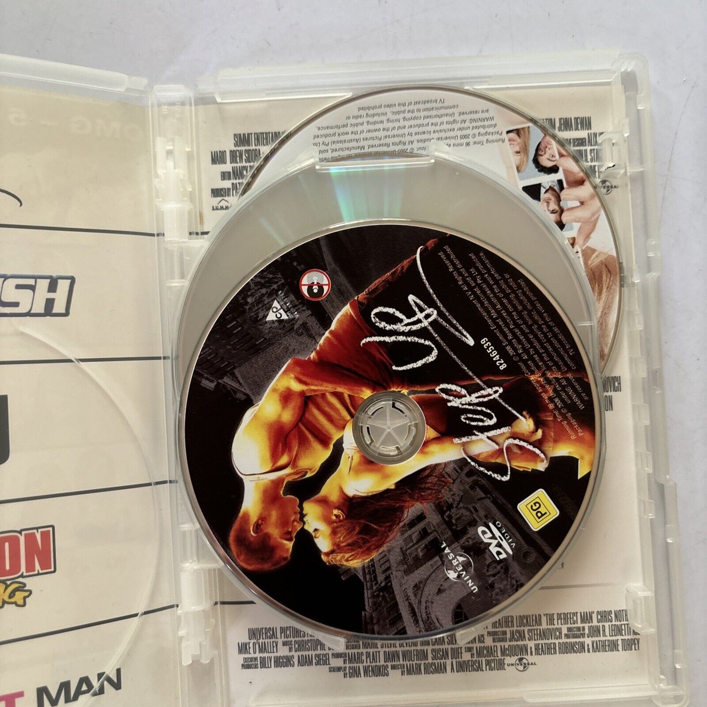 Step Up, Blue Crush, Honey, Bring It In All Our Nothing, Perfect Man DVD Region4