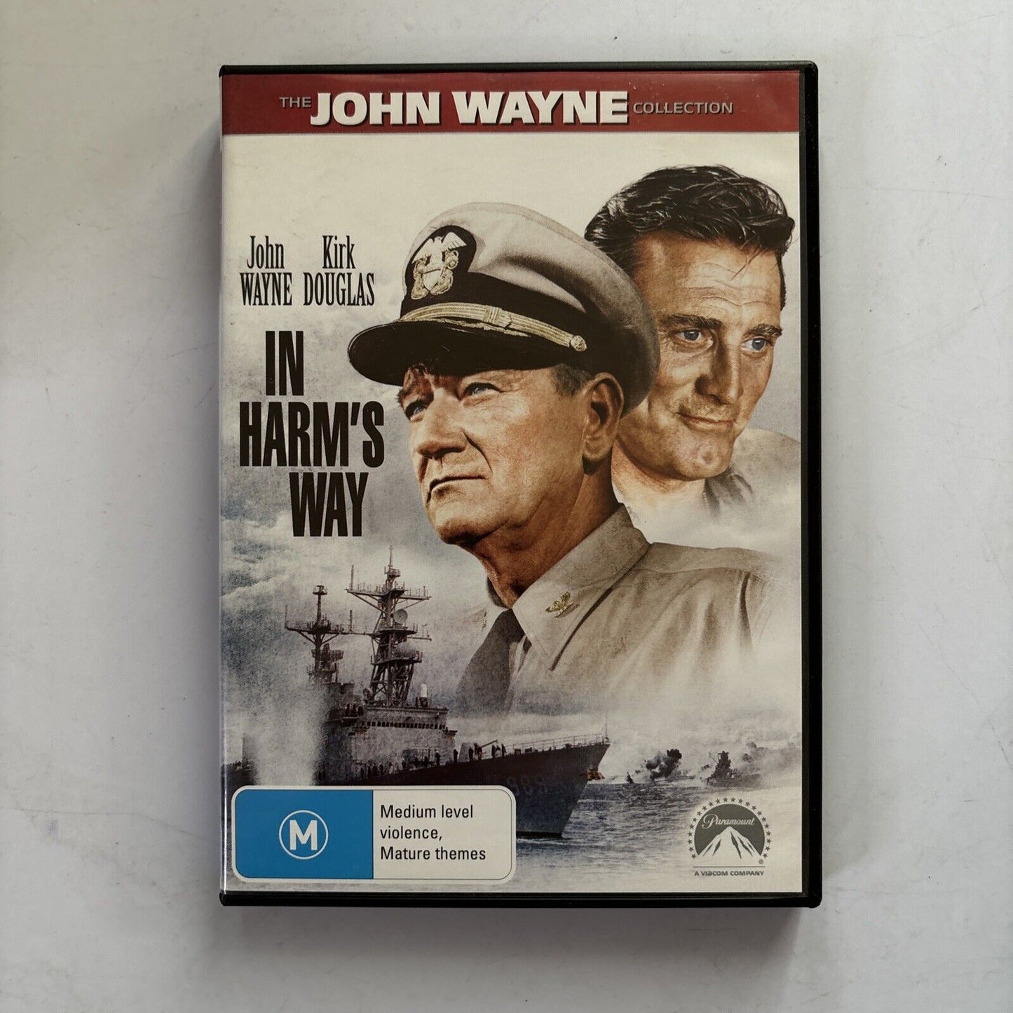 In Harm's Way (DVD, 1965) John Wayne, Kirk Douglas. Region 4 .