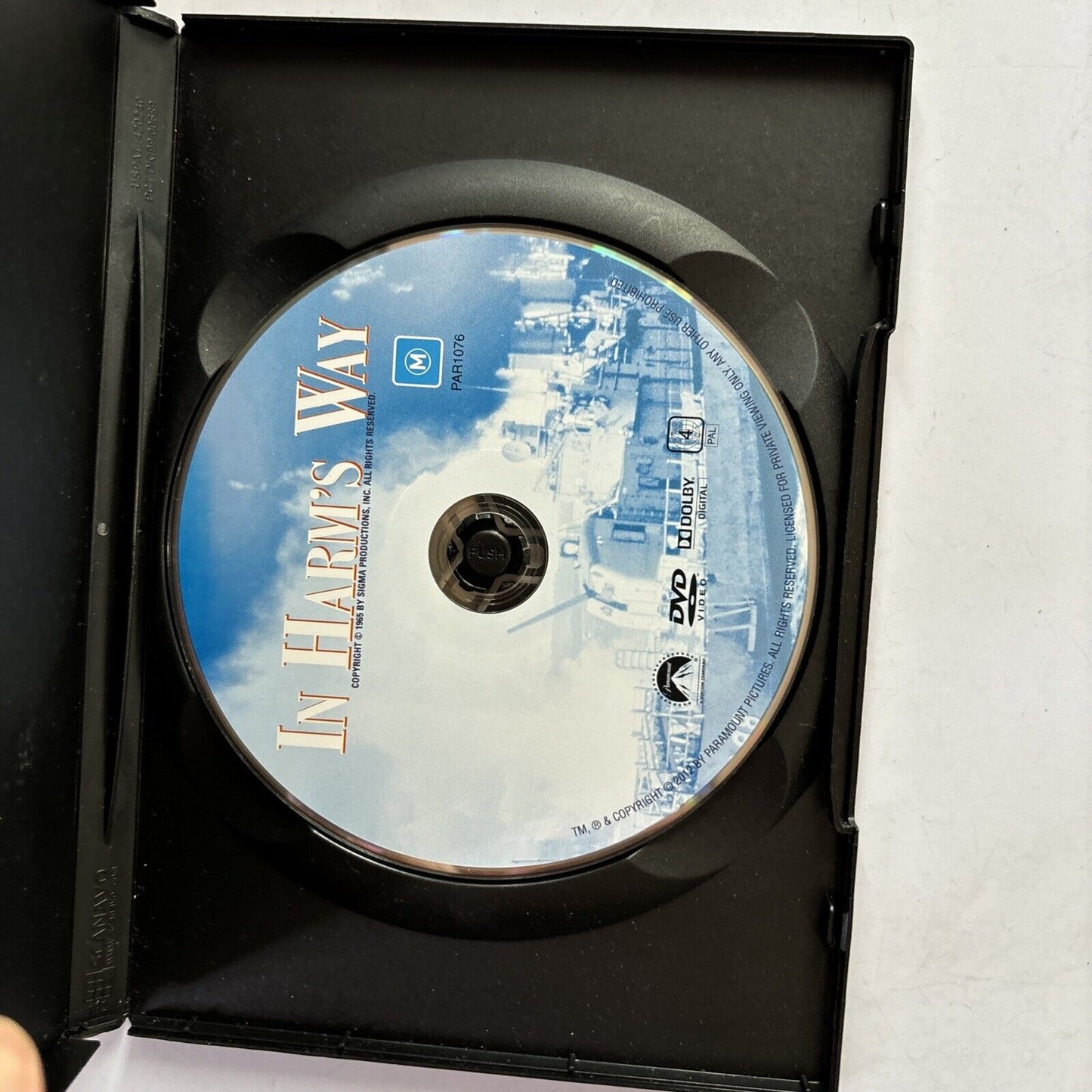 In Harm's Way (DVD, 1965) John Wayne, Kirk Douglas. Region 4 .