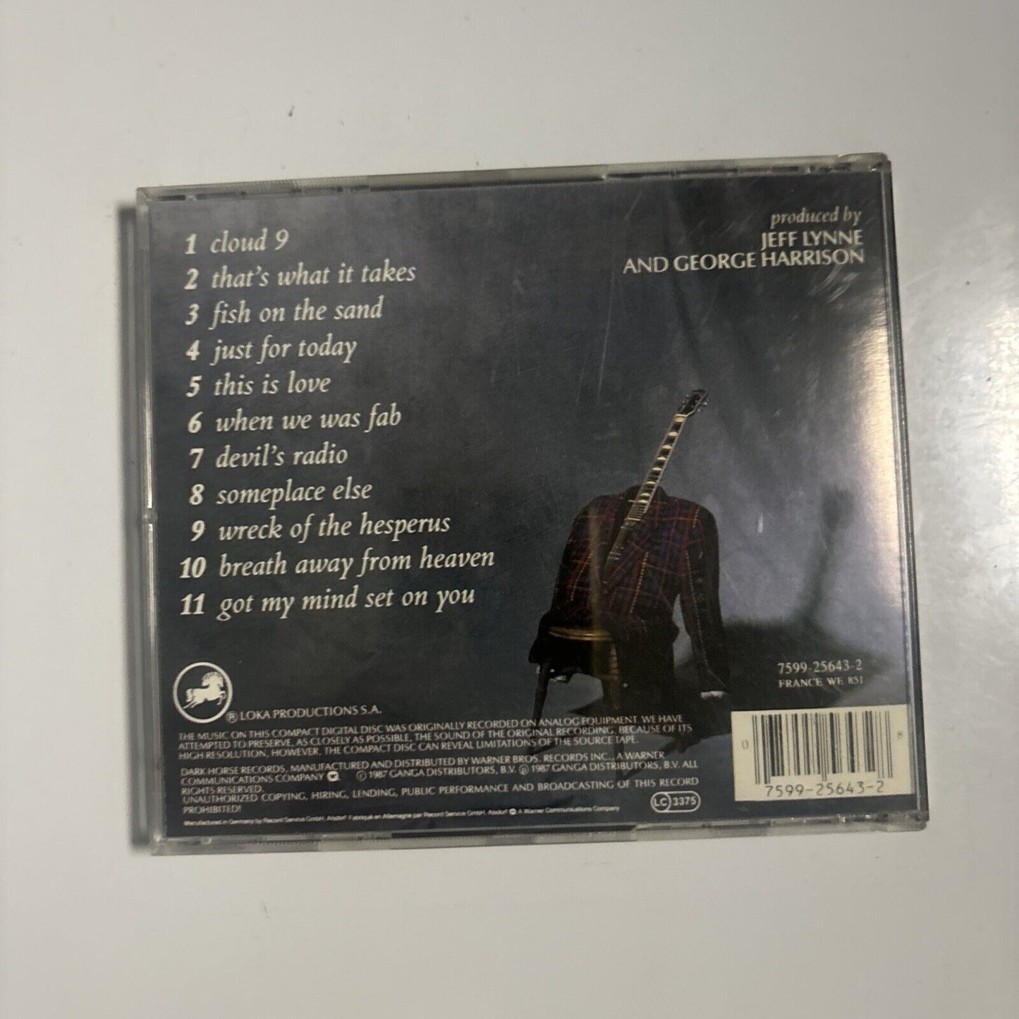 George Harrison - Cloud Nine (CD, 1987) Dark Horse Records