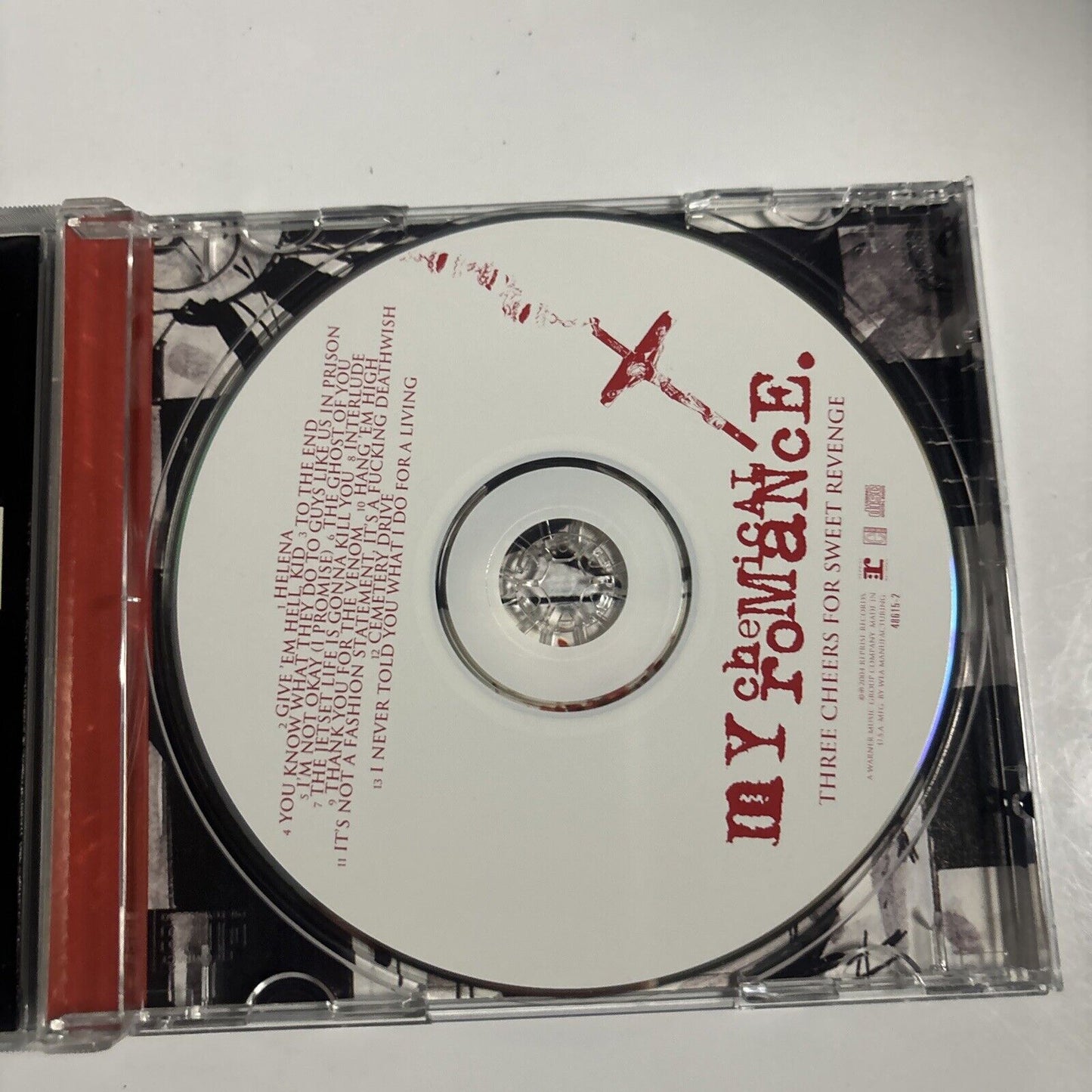 My Chemical Romance - Three Cheers For Sweet Revenge (CD, 2004) Reprise Records