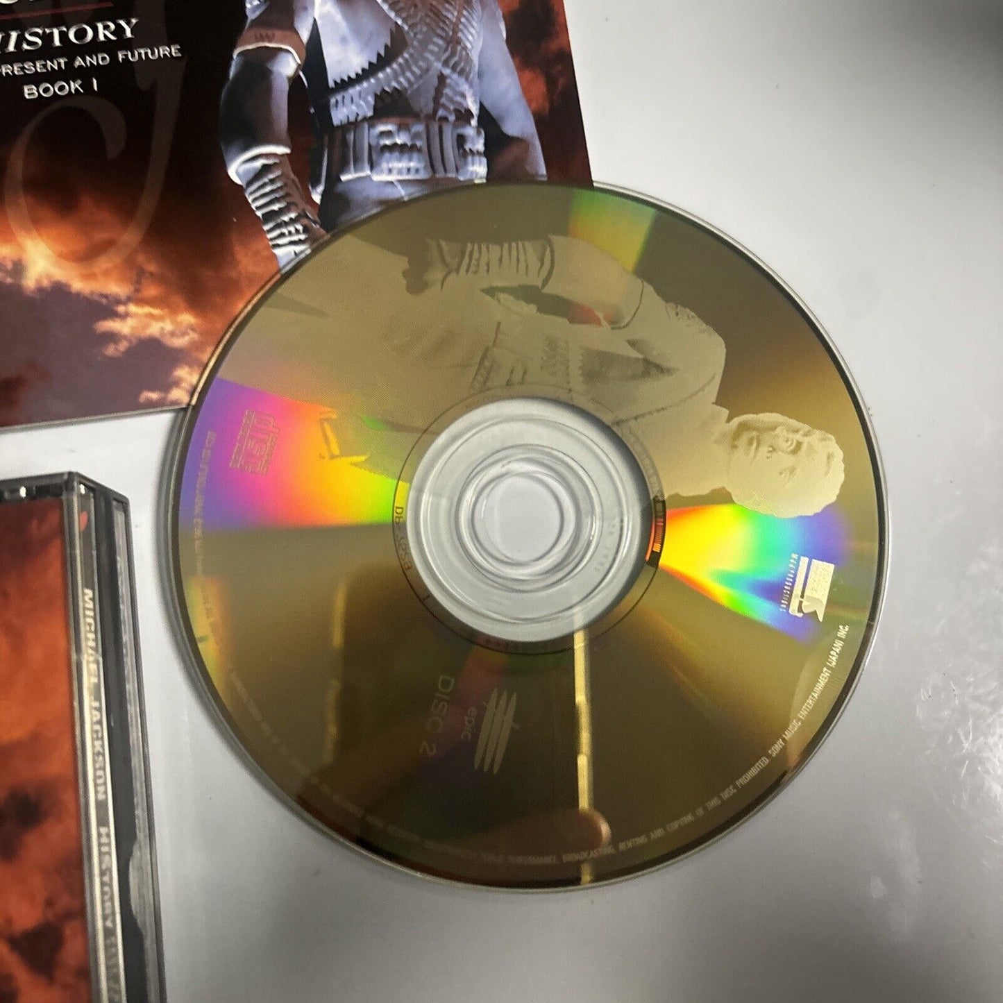 Michael Jackson - HIStory - Past, Present And Future - Book I (CD, 1995) Japan