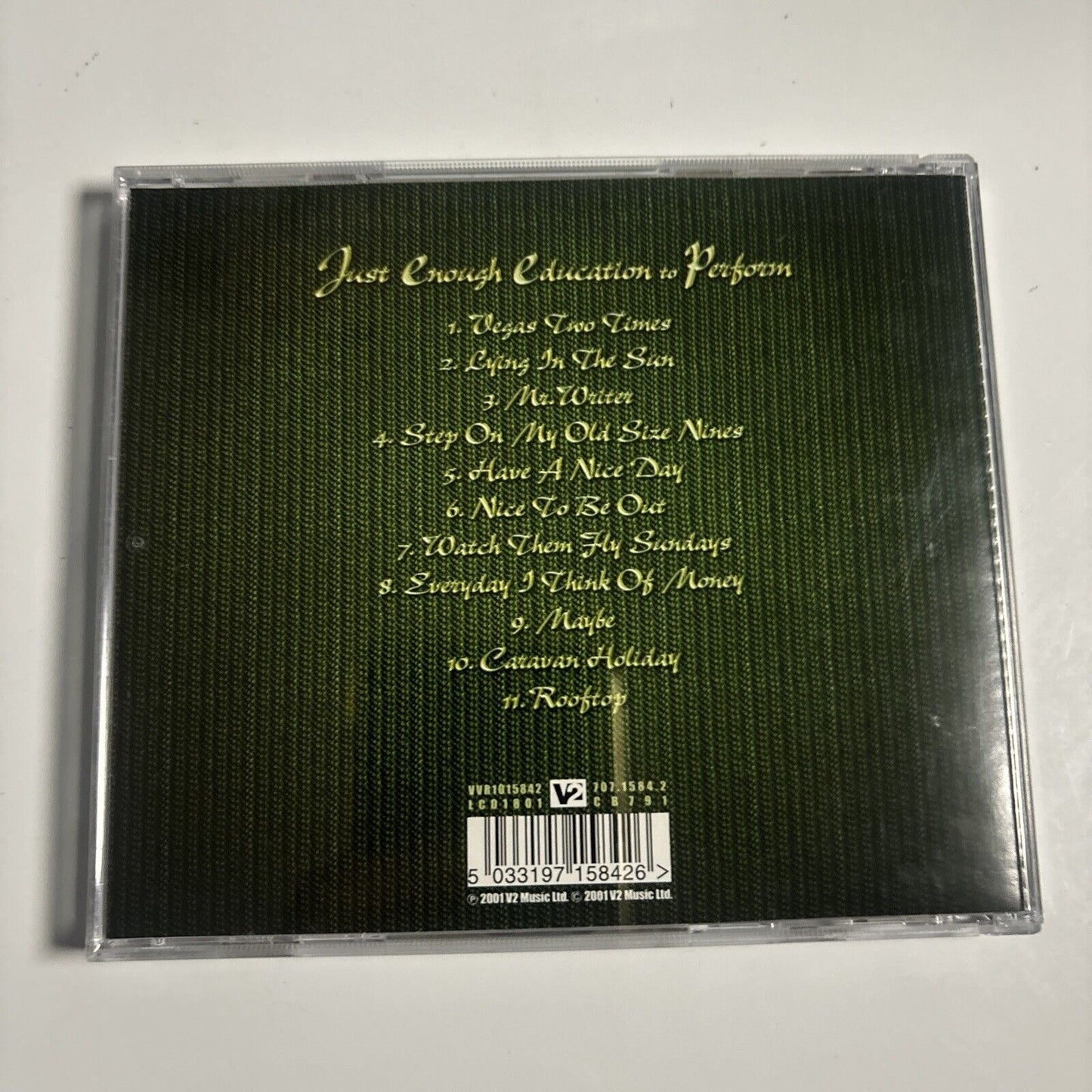 Stereophonics - Just Enough Education To Perform (CD, 2001) VVR1015842