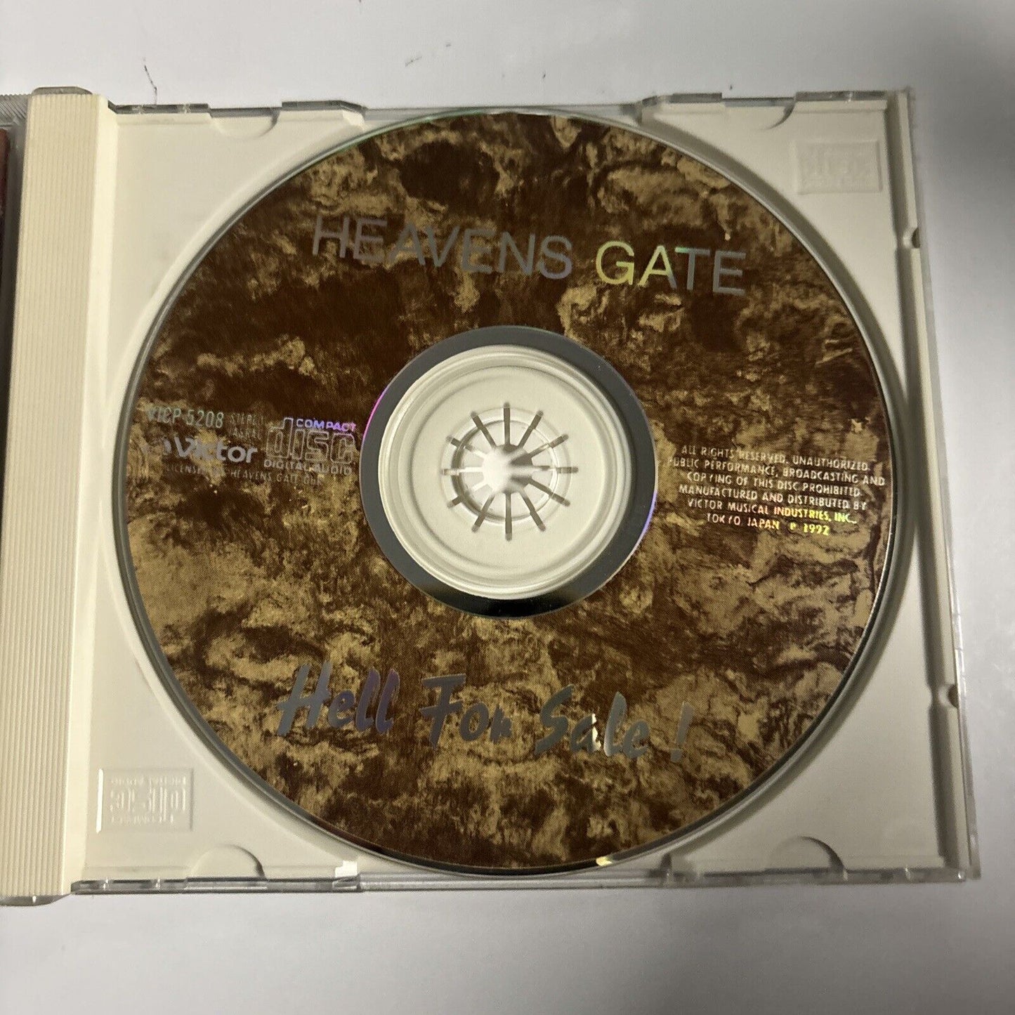 Heavens Gate - Hell For Sale! (CD, 1992) Japan vicp-5208
