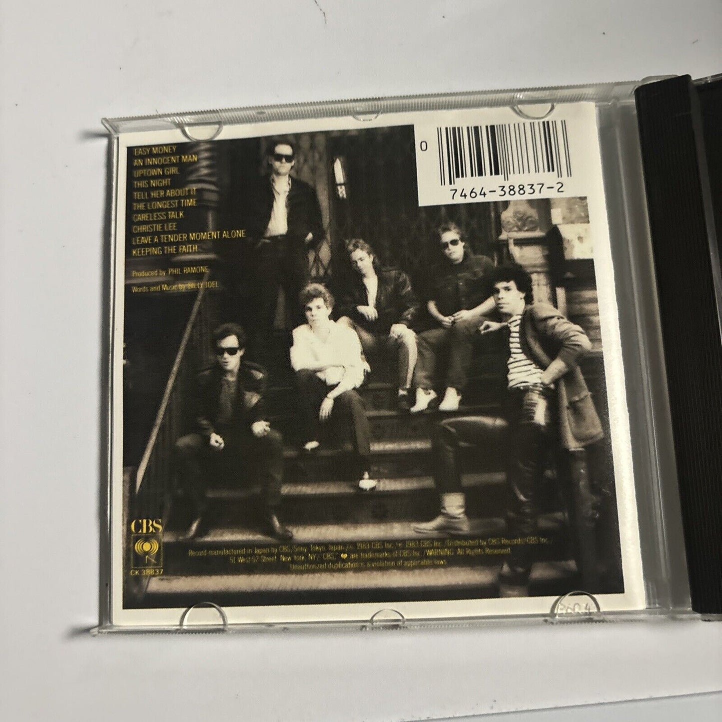 Billy Joel - An Innocent Man (CD, 1983) CBS CK 38837 Rock