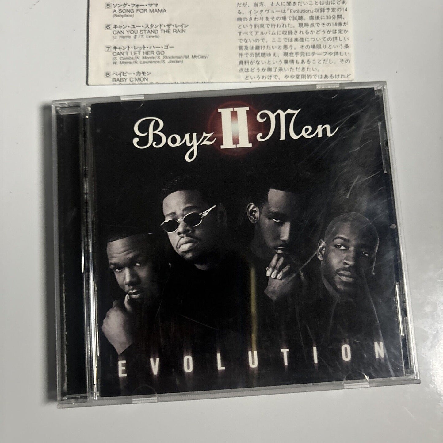 Boyz II Men - Evolution (CD, 1997) Funk / Soul Japan poct-9015