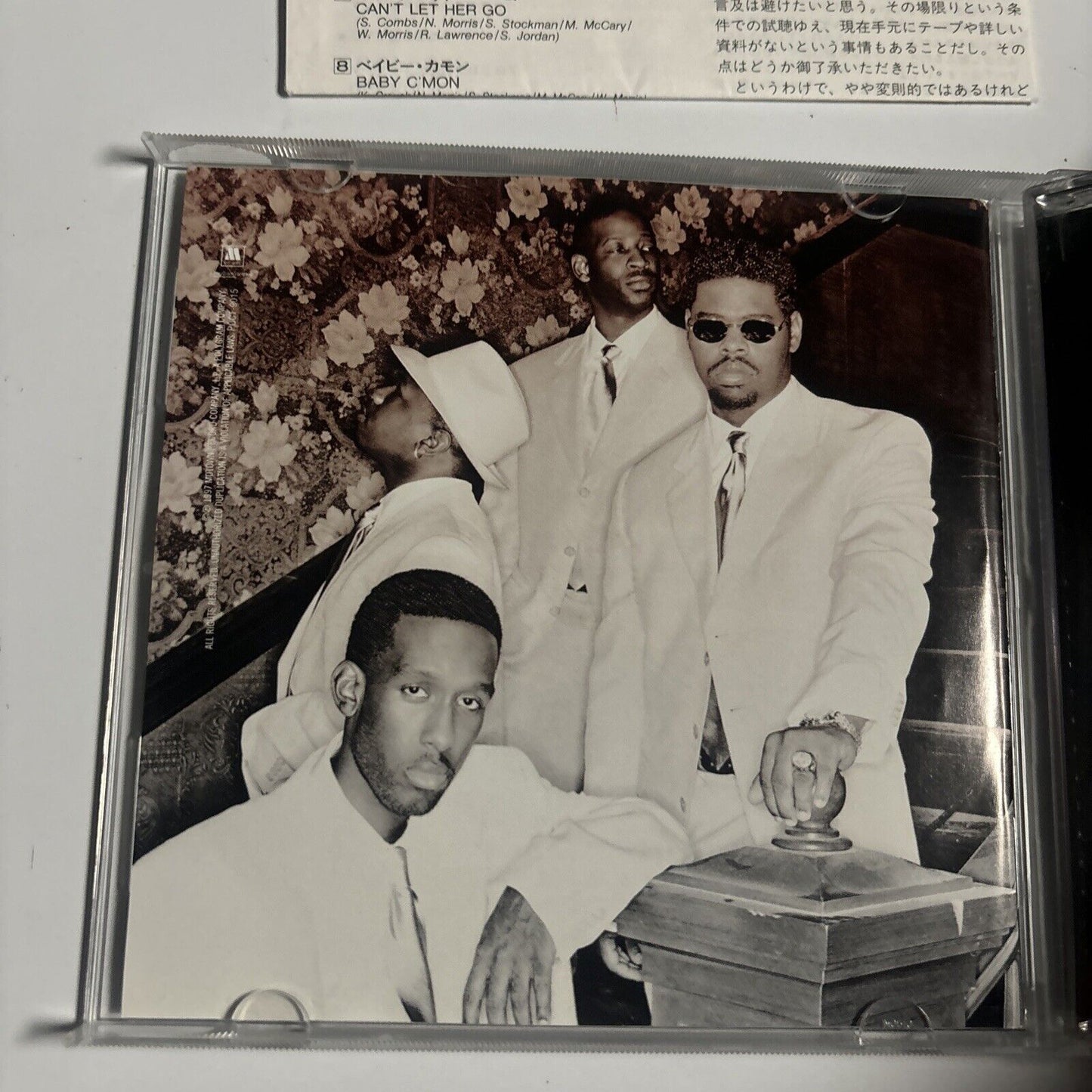Boyz II Men - Evolution (CD, 1997) Funk / Soul Japan poct-9015