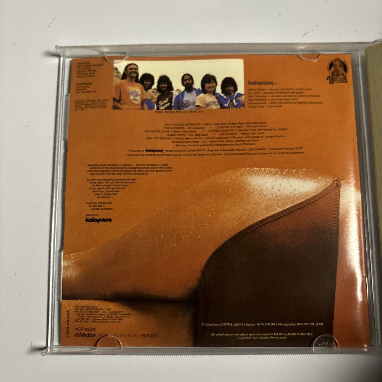 Kalapana - Many Classic Moments (CD, 2006) Japan vicp-62092