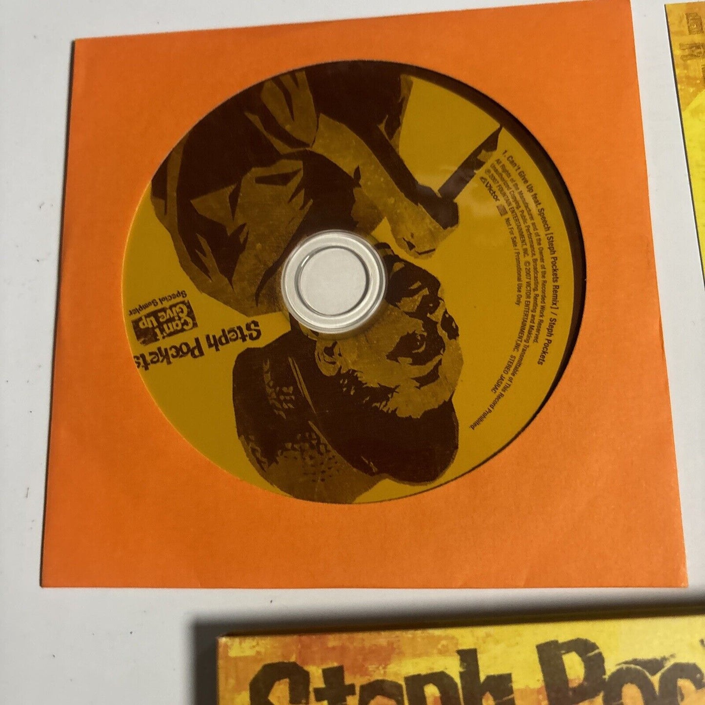 Steph Pockets - Can't Give Up (CD, 2007) Japan vicp-63699 Obi