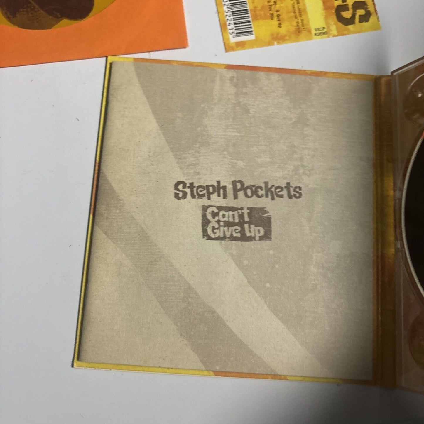 Steph Pockets - Can't Give Up (CD, 2007) Japan vicp-63699 Obi