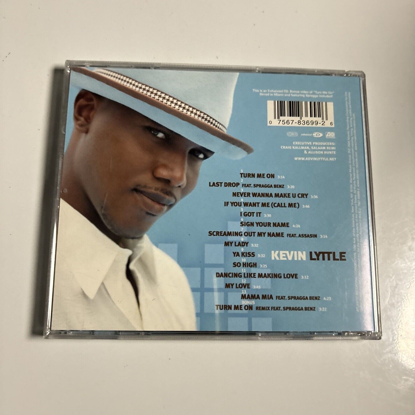 Kevin Lyttle - Kevin Lyttle (CD, 2004) Hip Hop Reggae Funk Soul Atlantic