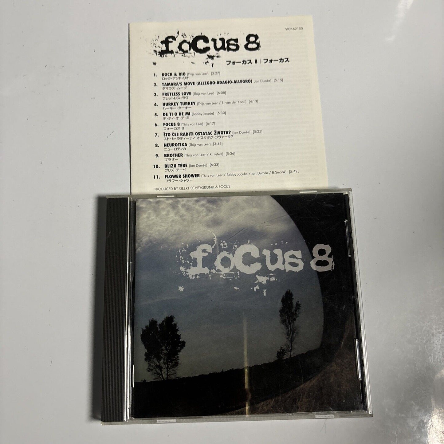 Focus - Focus 8 (CD, 2002) Japan vicp-62150
