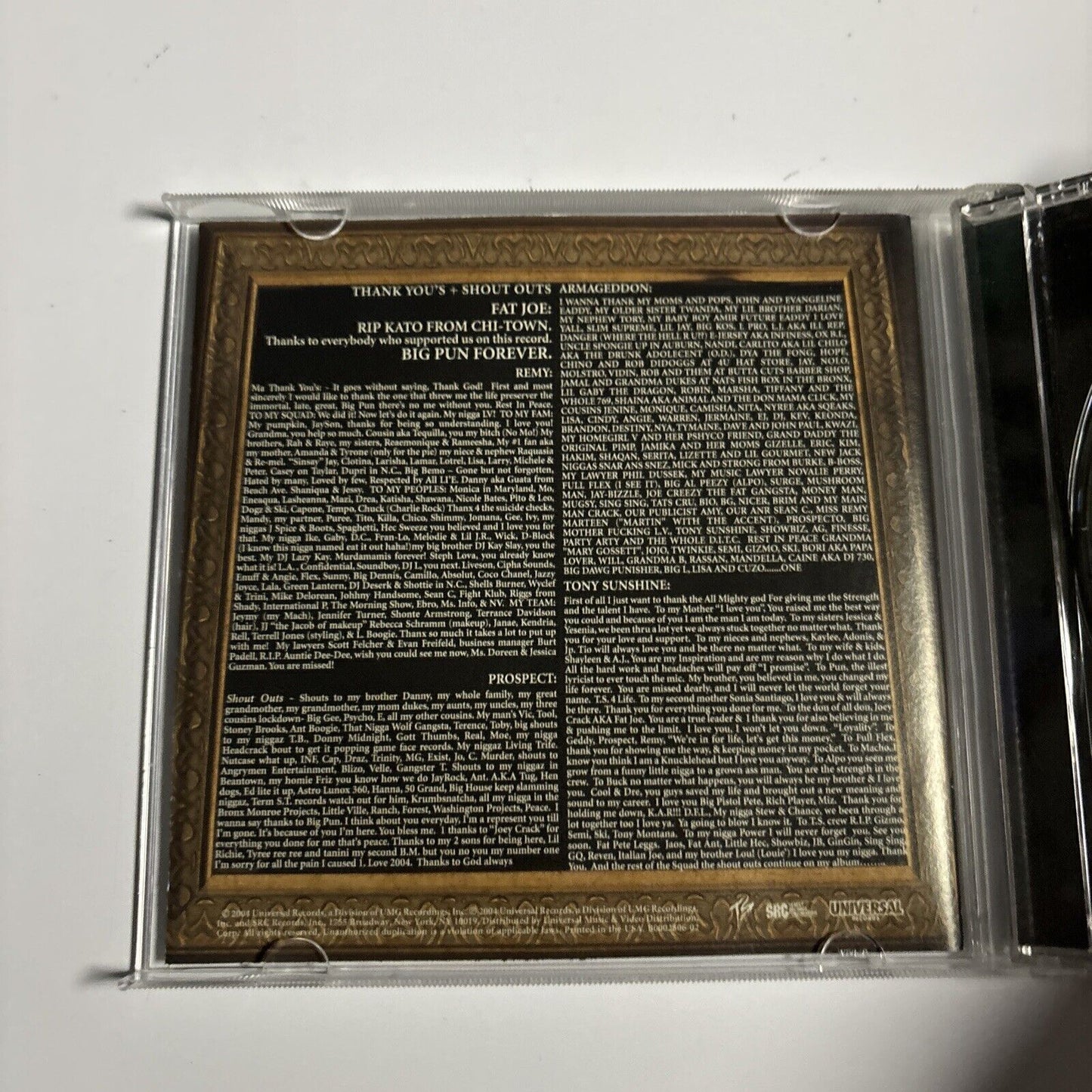 Terror Squad - True Story (CD, 2004) B0002806-02