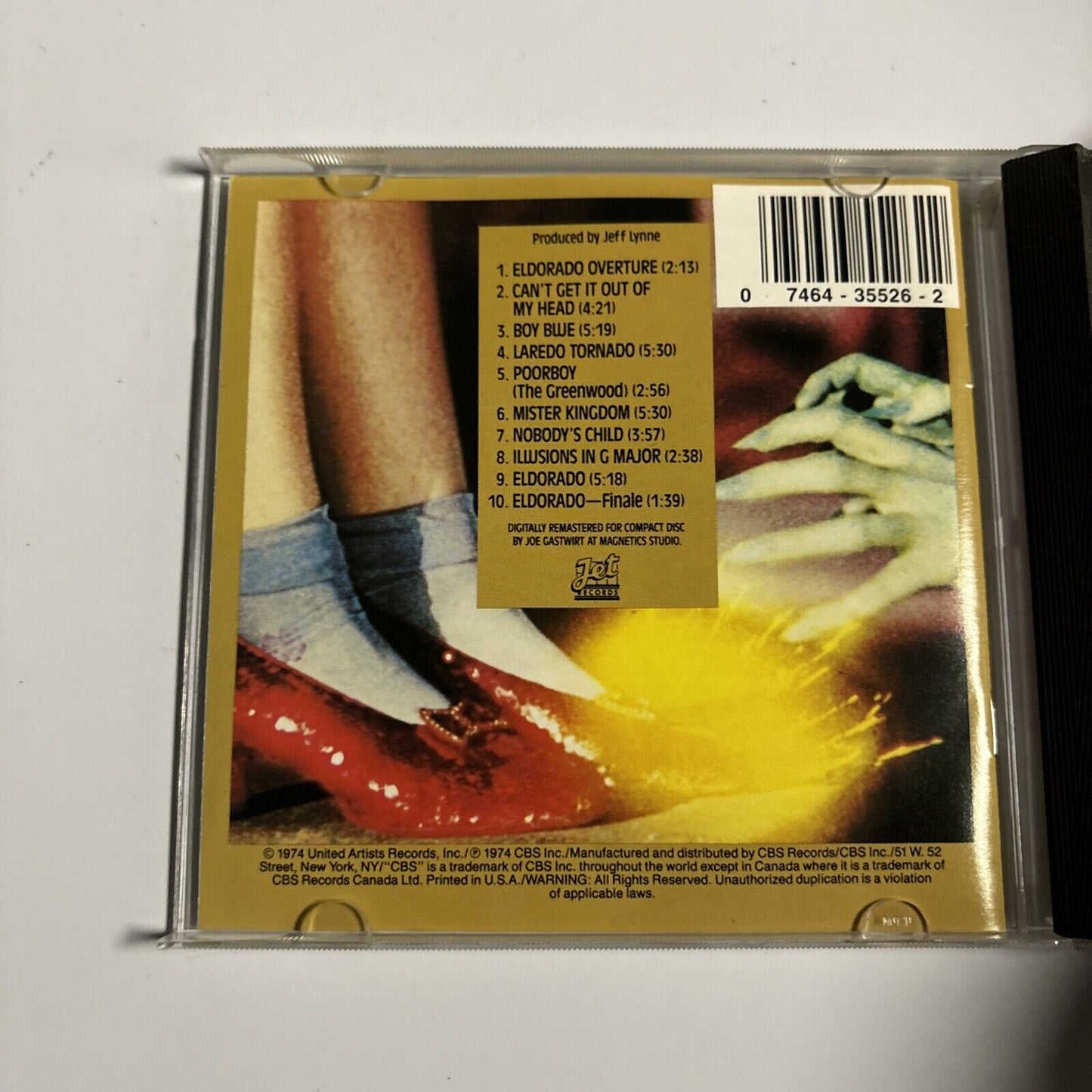 Electric Light Orchestra - Eldorado - A Symphony By ELO (CD, 1974) ZK 35526