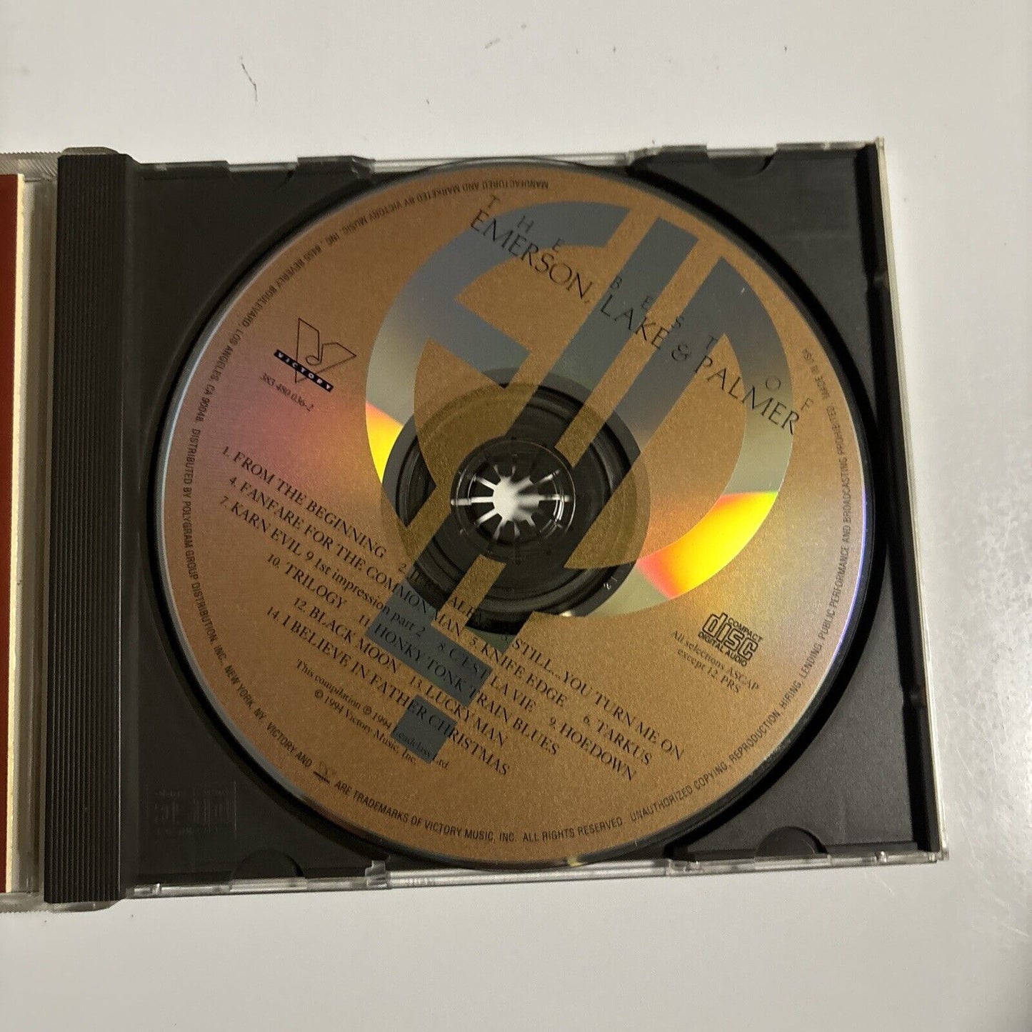 Emerson, Lake & Palmer - The Best Of Emerson, Lake & Palmer (CD, 1994)