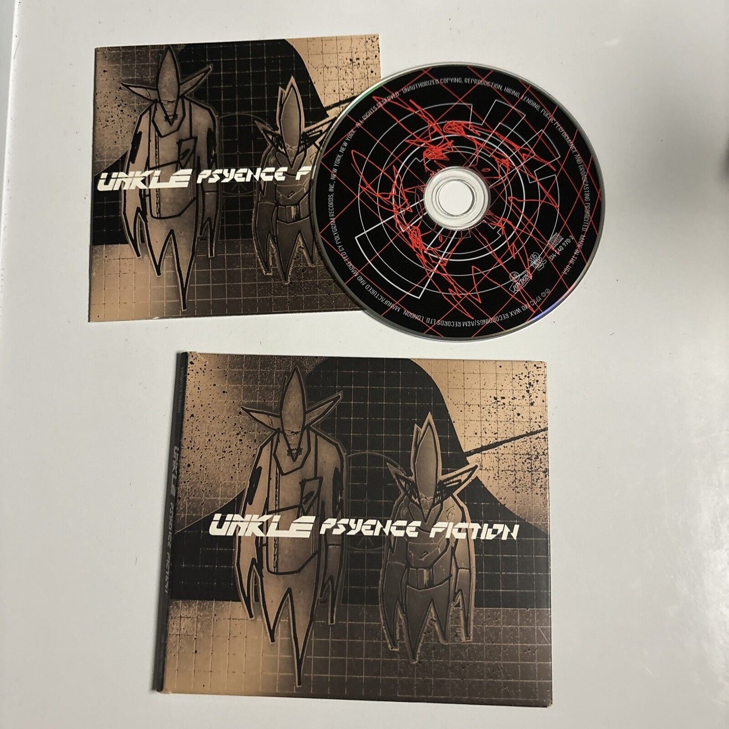 UNKLE - Psyence Fiction (CD, 1998) London Records Digipak