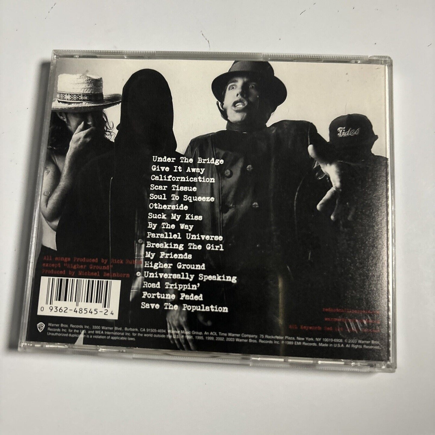 Red Hot Chili Peppers Greatest Hits (CD, 2003) Warner Bros. Records