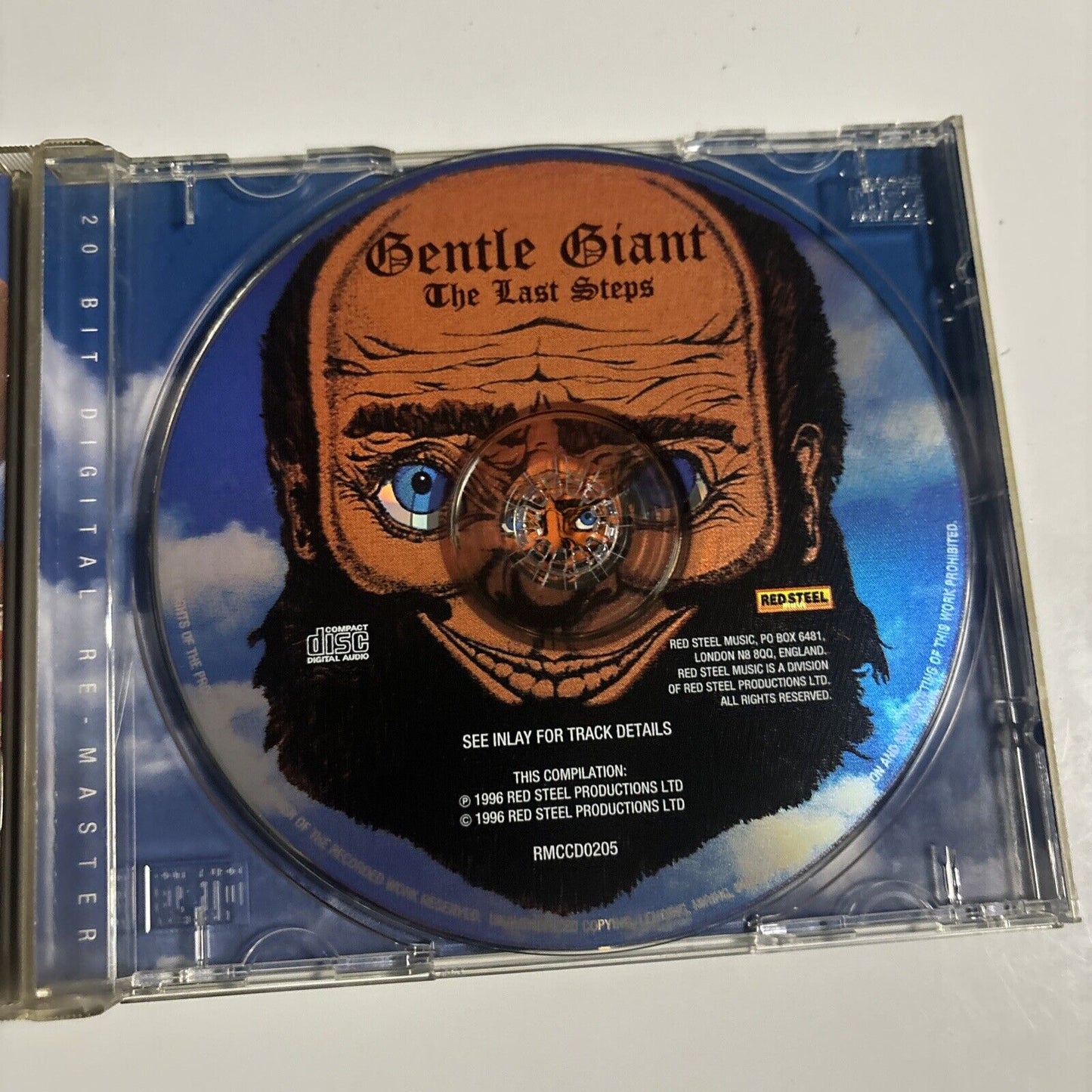 Gentle Giant - The Last Steps (CD, 1996) Rock RMC CD 0205