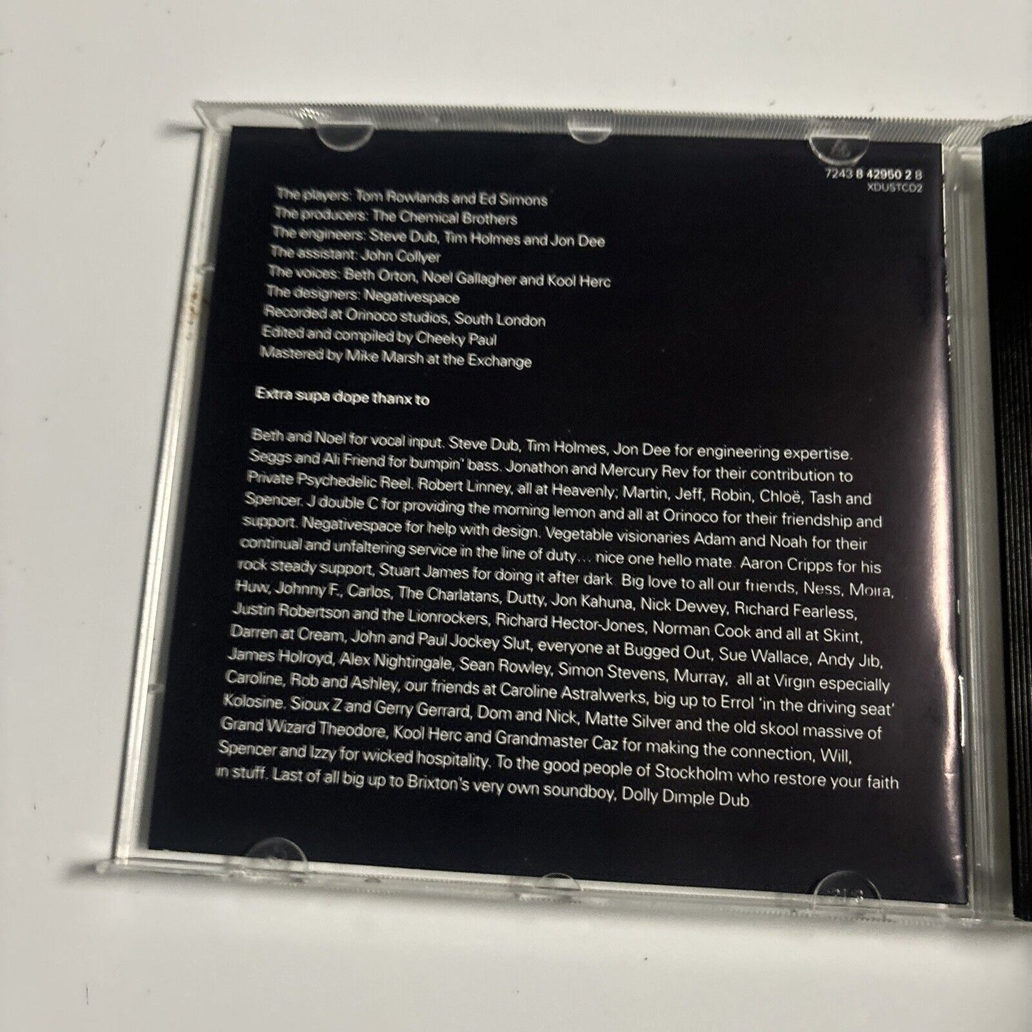 The Chemical Brothers - Dig Your Own Hole (CD, 1997) Freestyle Dust XDUSTCD2