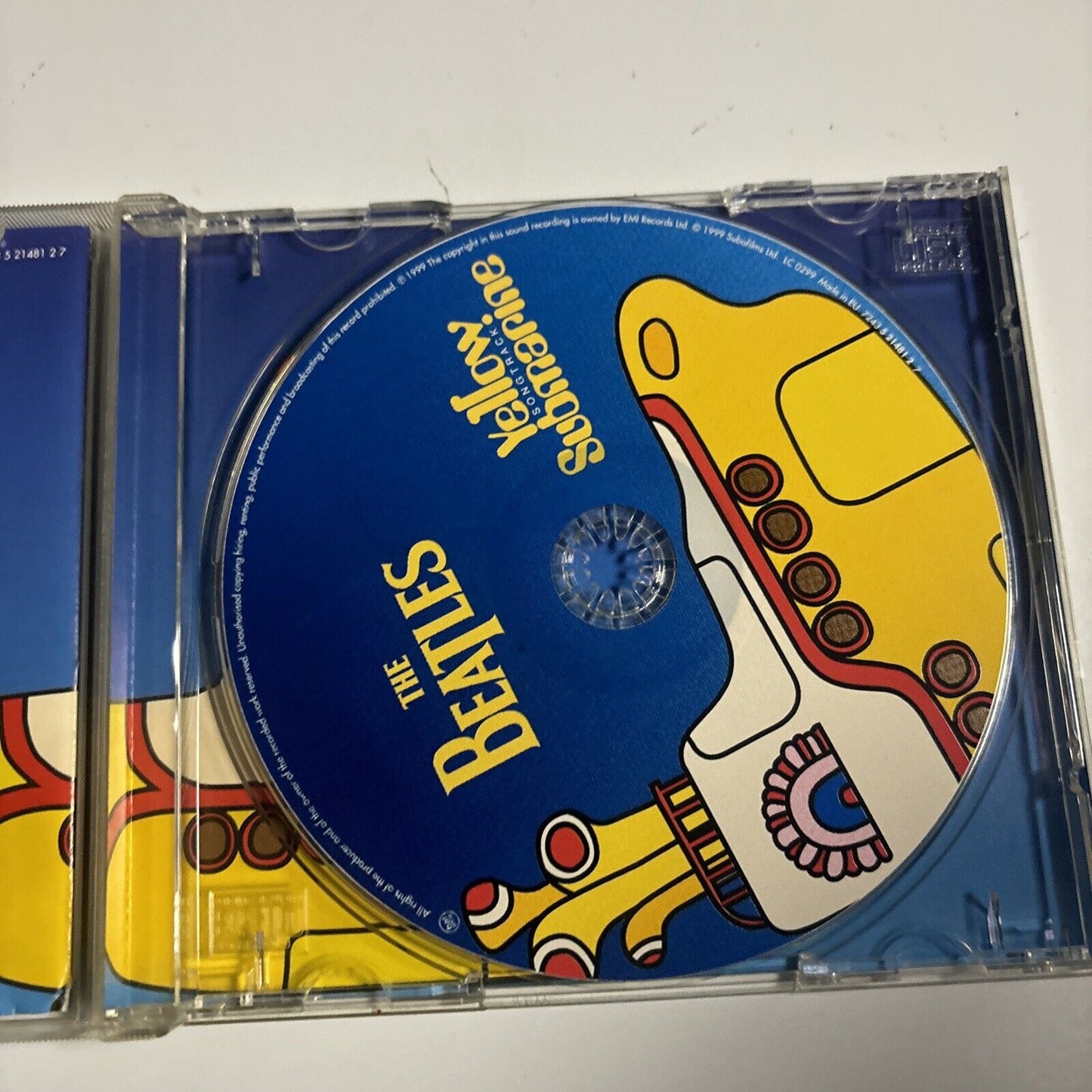 The Beatles - Yellow Submarine Songtrack (CD, 1999) Capitol Records