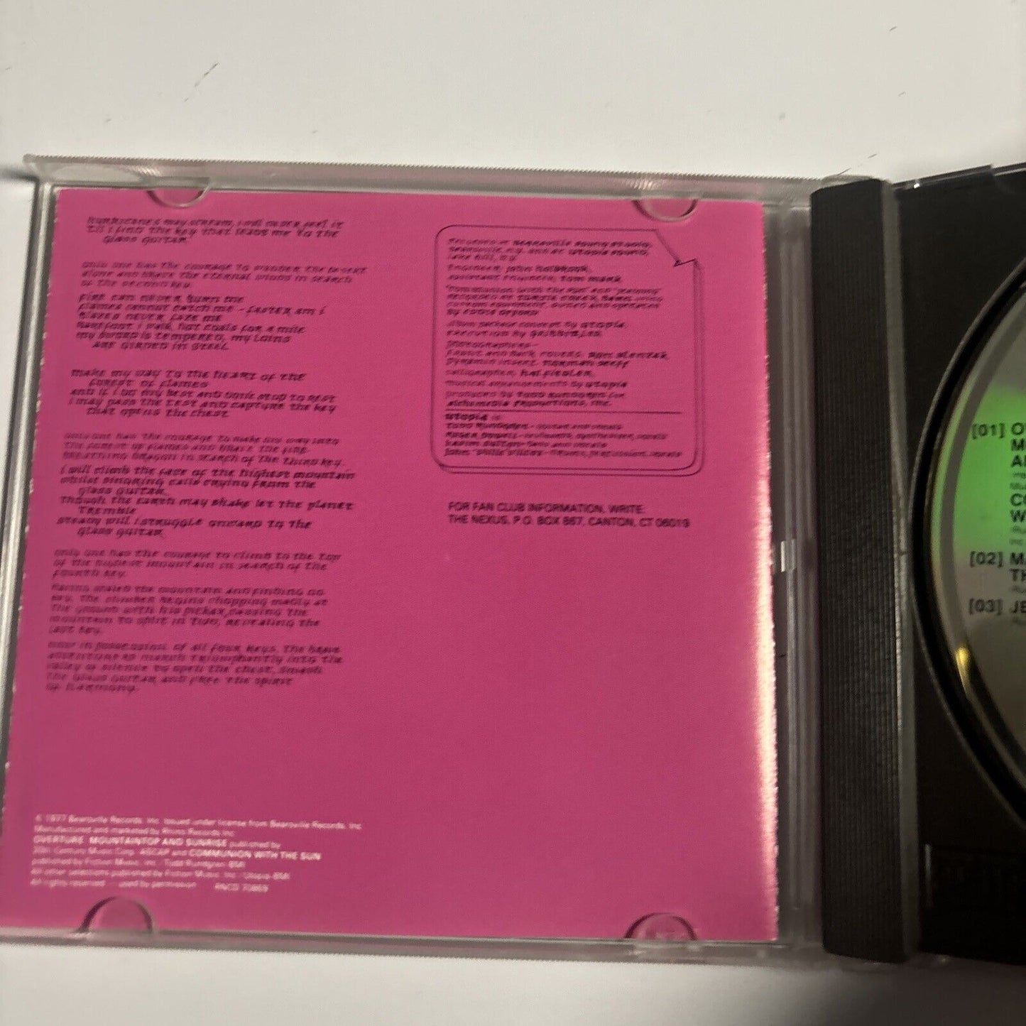 Utopia - Ra (CD, 1976) Rhino Records R2 70869