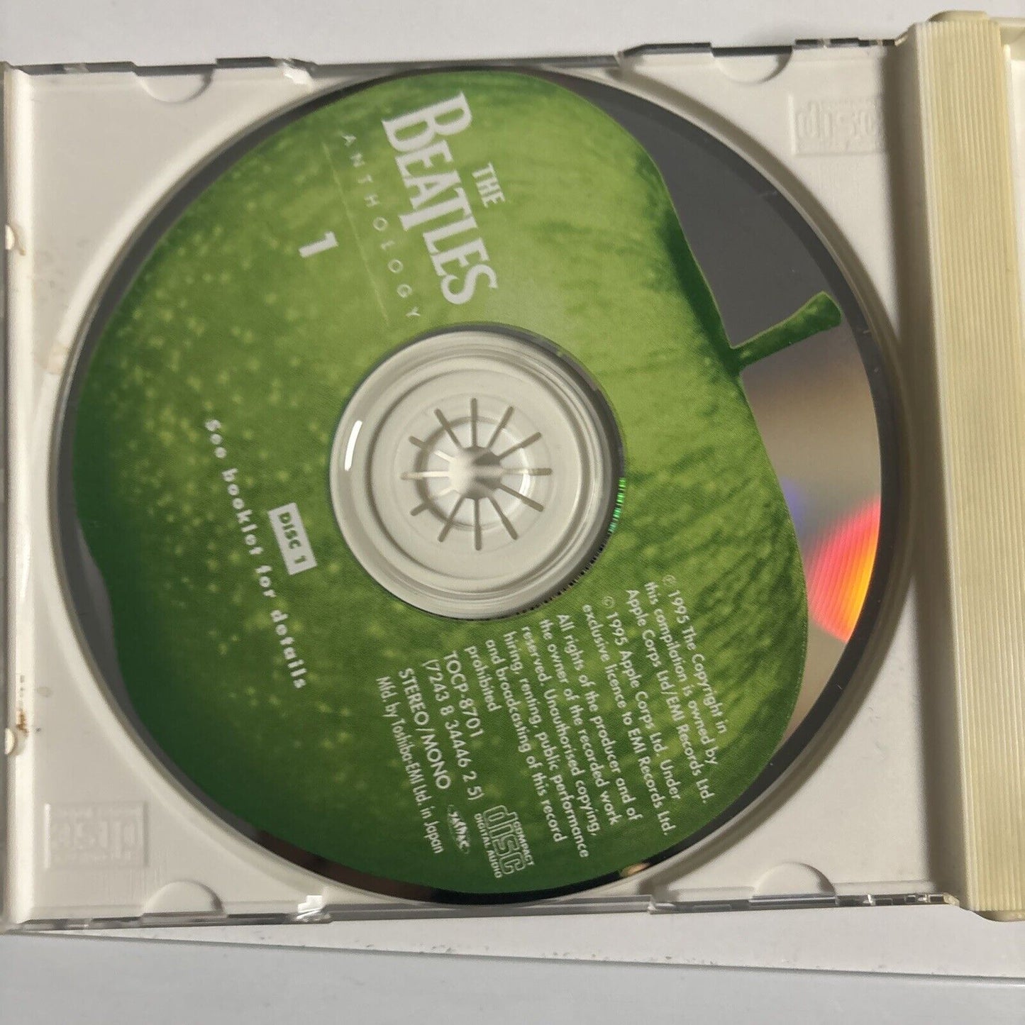 The Beatles - Anthology 1 (CD, 1995, 2-Disc) Japan TOCP-8701-02