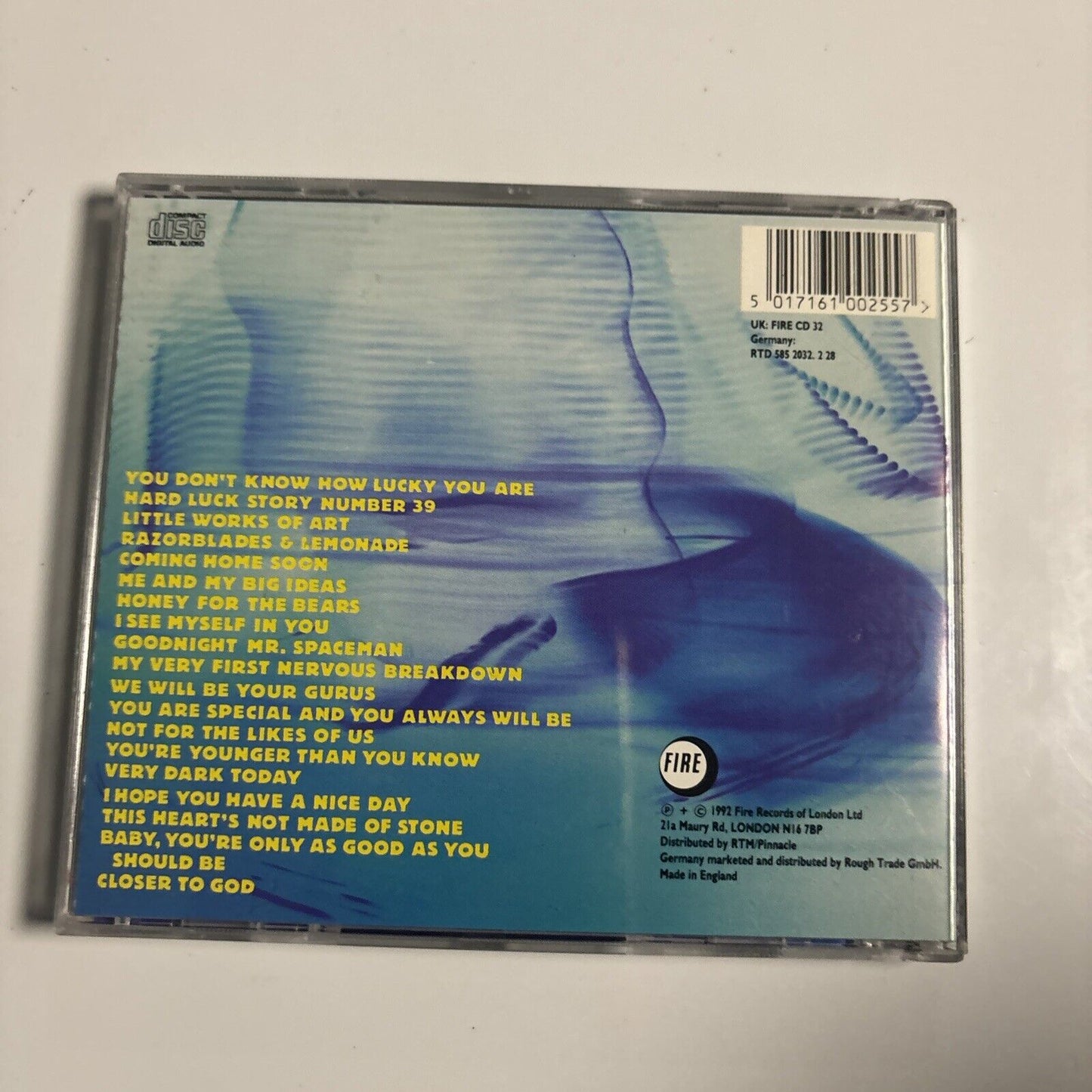 Television Personalities - Closer To God (CD, 1992) Fire Records FIRE CD 32
