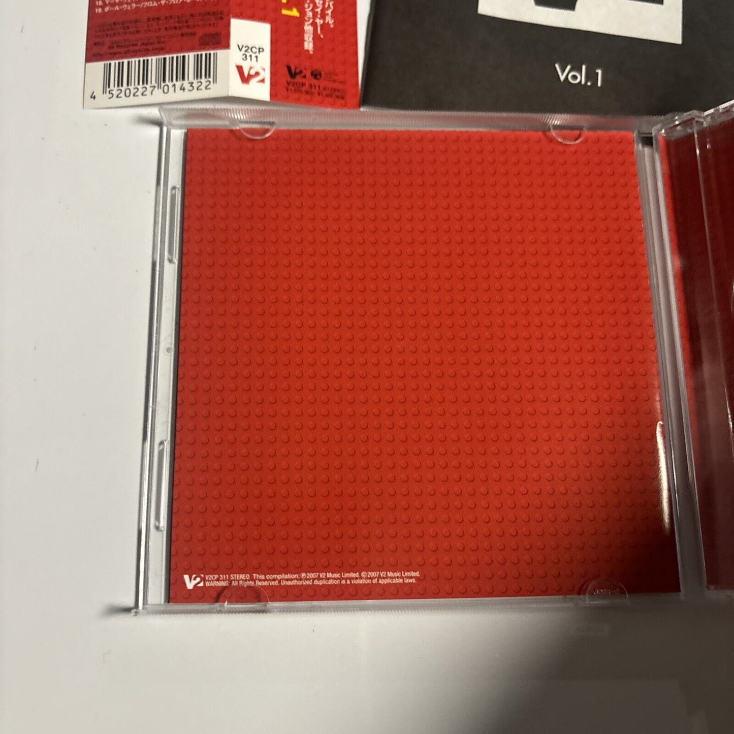Various Artists - V2 Compidential Vol.1 (CD, 2007) Japan v2cp-311 Obi