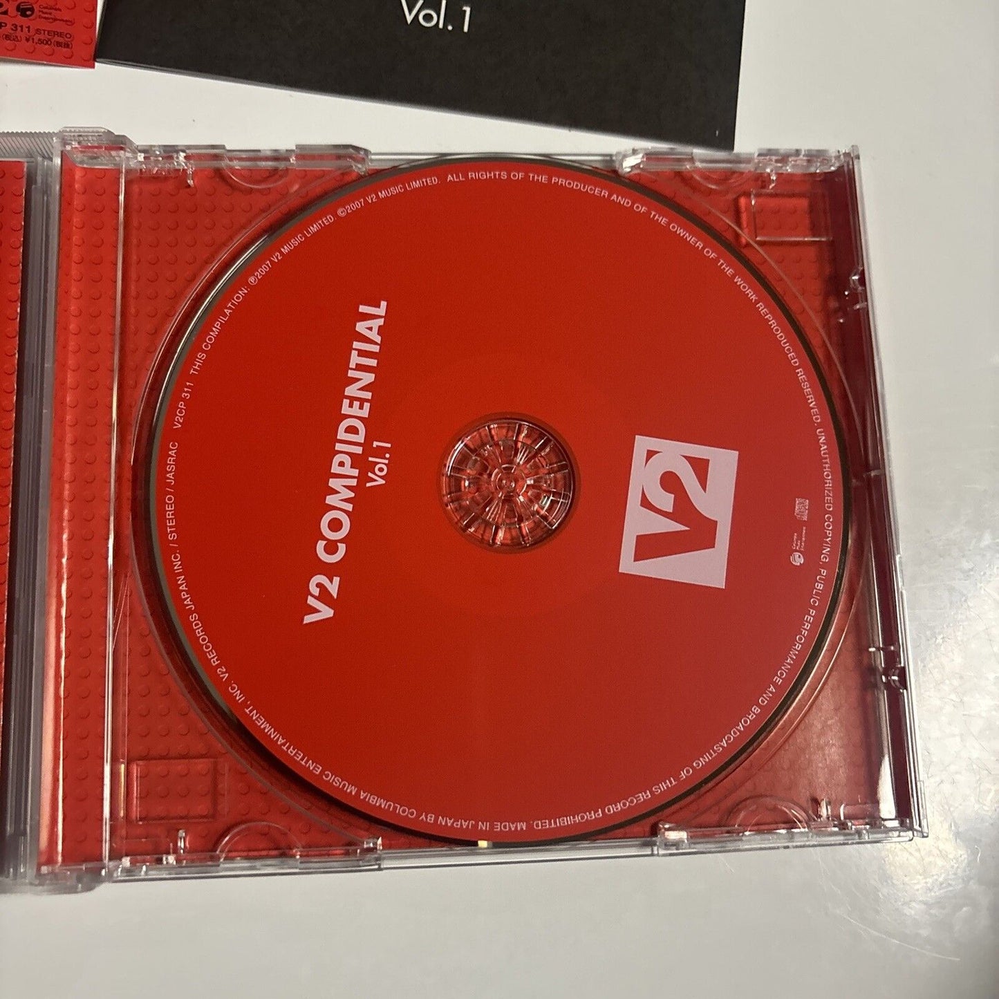 Various Artists - V2 Compidential Vol.1 (CD, 2007) Japan v2cp-311 Obi