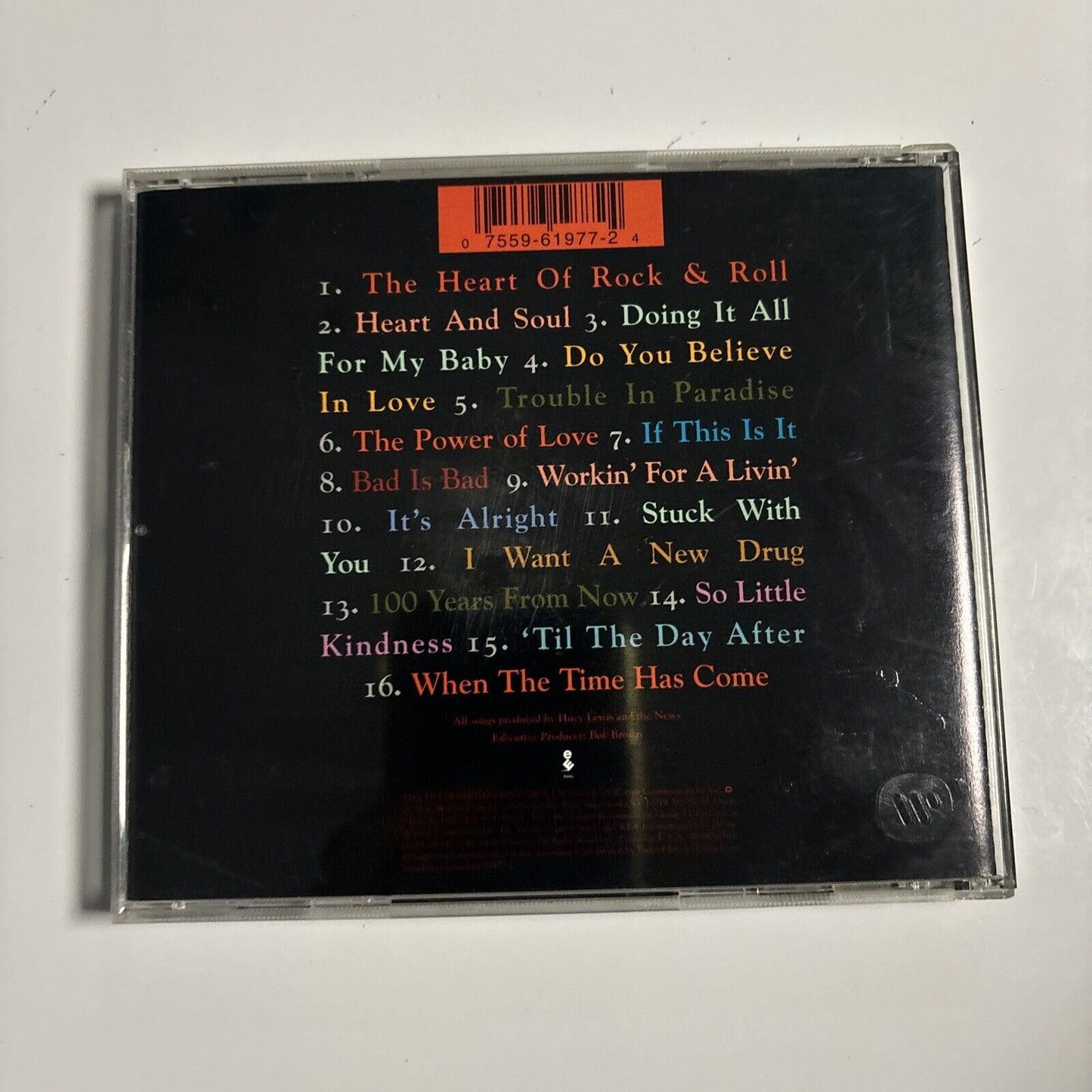 Huey Lewis & The News - Time Flies... The Best Of (CD, 1996) Elektra