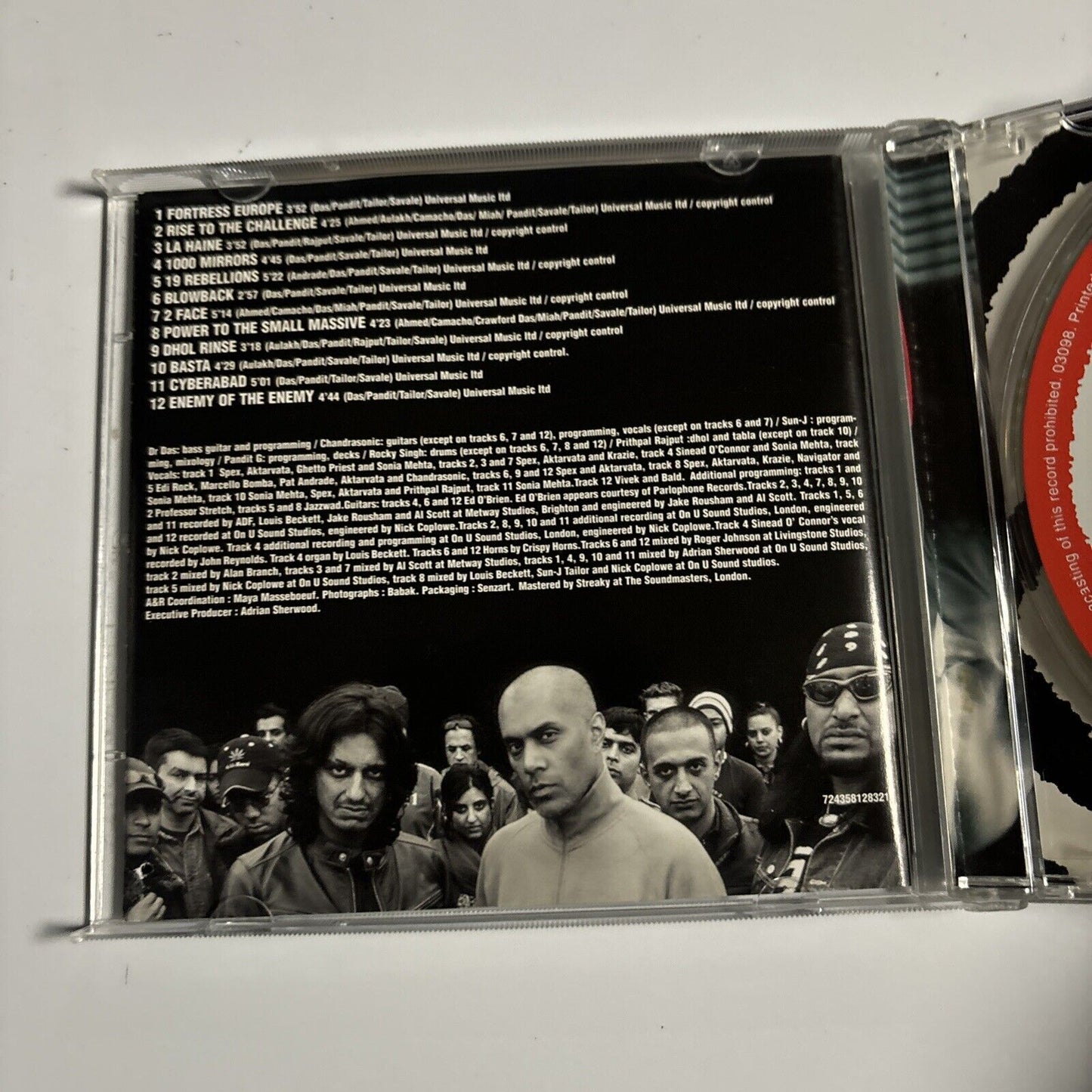 Asian Dub Foundation - Enemy Of The Enemy (CD, 2003) XLSNCD 212