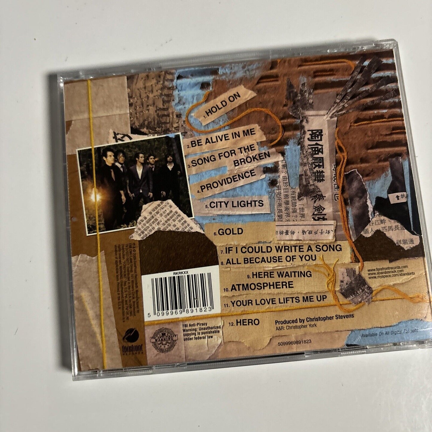 Abandon - Searchlights (CD, 2009) ForeFront Records