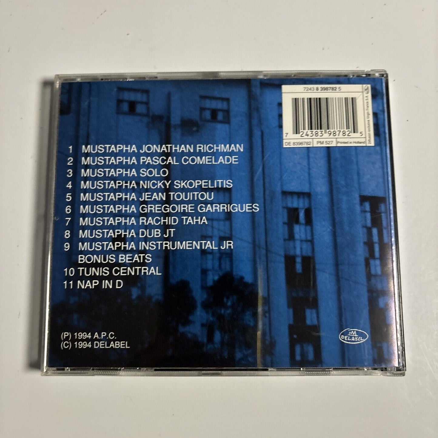 Various Artist - Think About Mustapha (CD, 1994) Electronic Jazz Rock