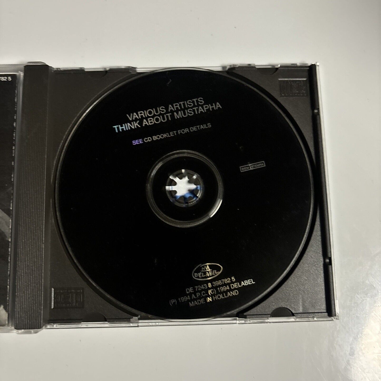 Various Artist - Think About Mustapha (CD, 1994) Electronic Jazz Rock
