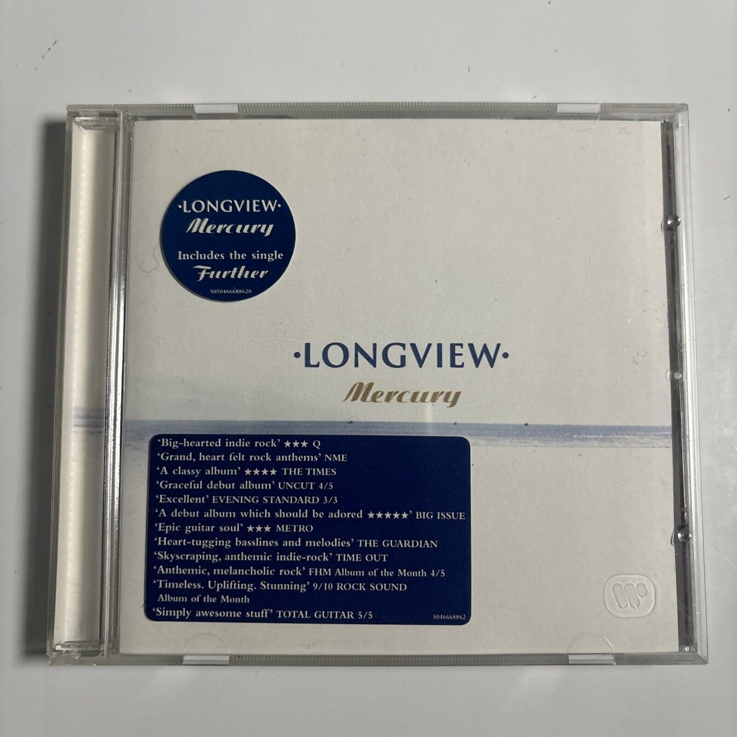 Longview - Mercury (CD, 2003) 14th Floor Records