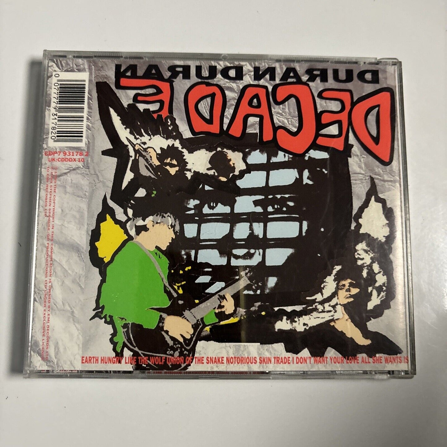 Duran Duran - Decade (CD, 1989) Capitol Records CDP7 93178 2