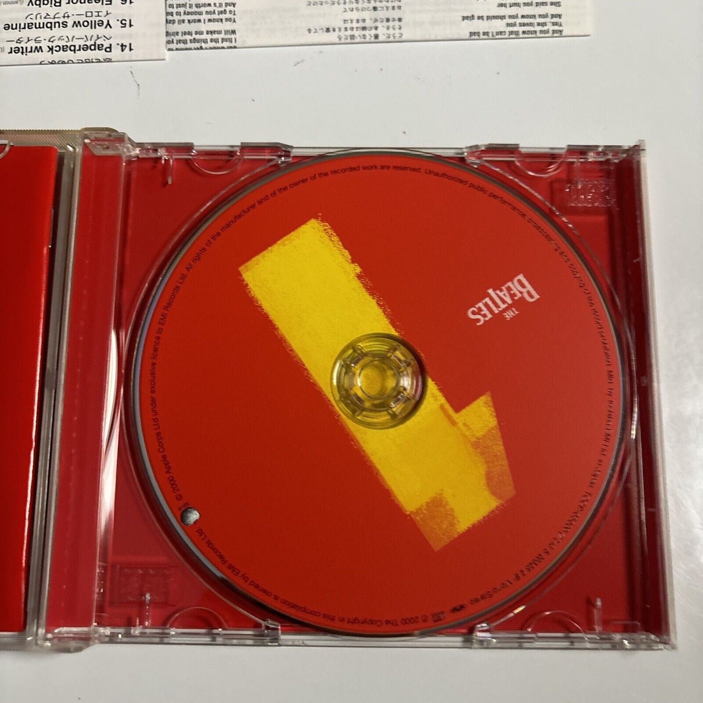 The Beatles - 1 (CD, 2000) Japan TOCP-65600 Apple Records