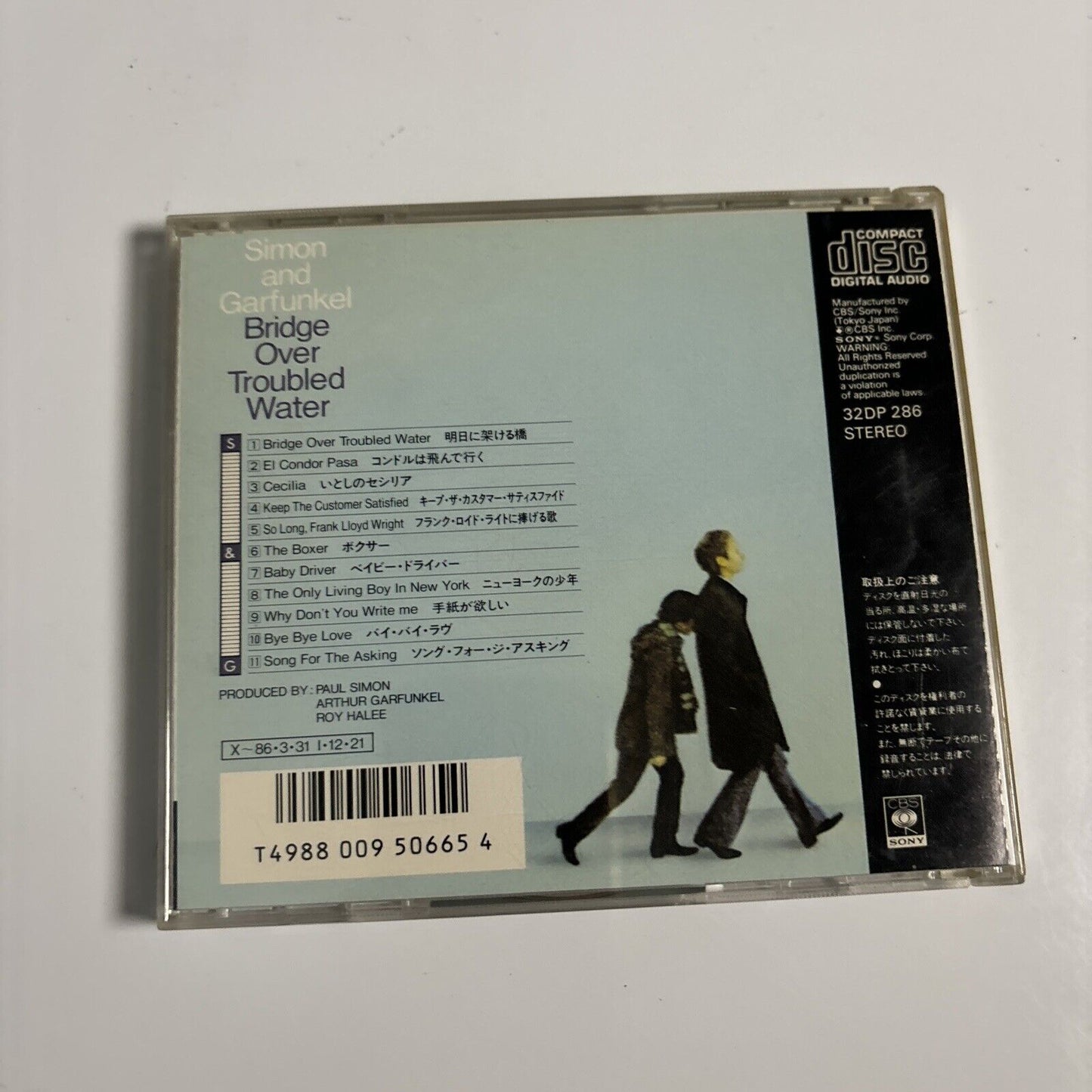 Simon And Garfunkel - Bridge Over Troubled Water (CD, 1985) Japan  32DP 286