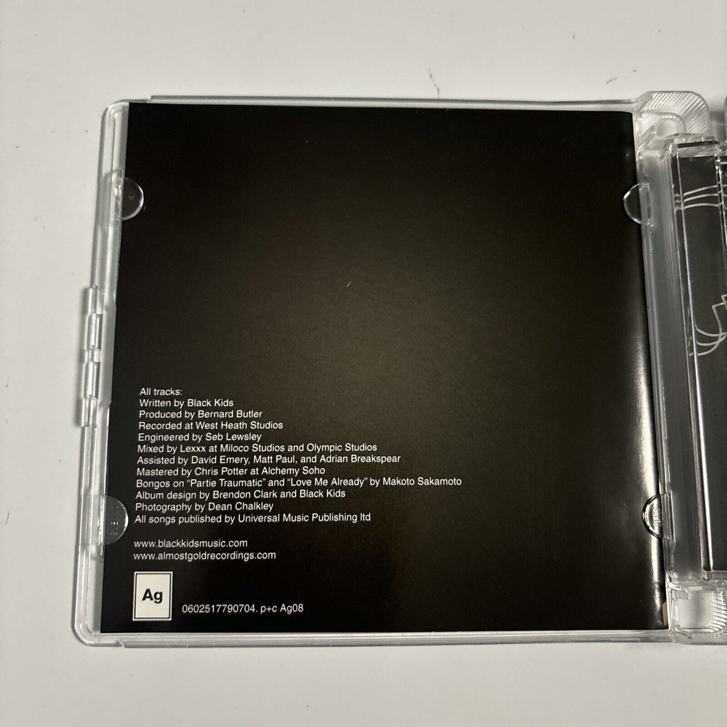 Black Kids - Partie Traumatic (CD, 2008) AlmostGold Recordings