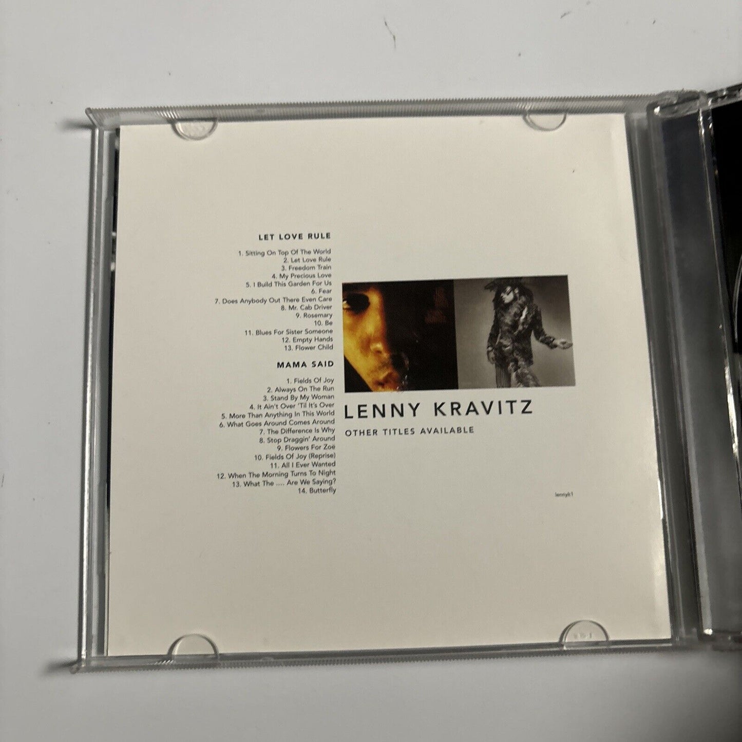 Lenny Kravitz - Greatest Hits (CD, 2000) Virgin 7243 8 50456 26