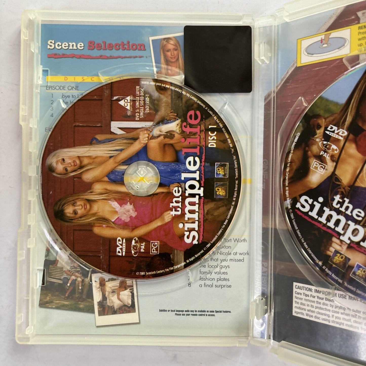 Simple Life : Season 1 & 3 (DVD, 2003, 4-Disc) Region 4