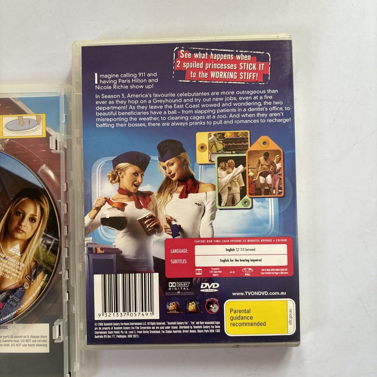 Simple Life : Season 1 & 3 (DVD, 2003, 4-Disc) Region 4