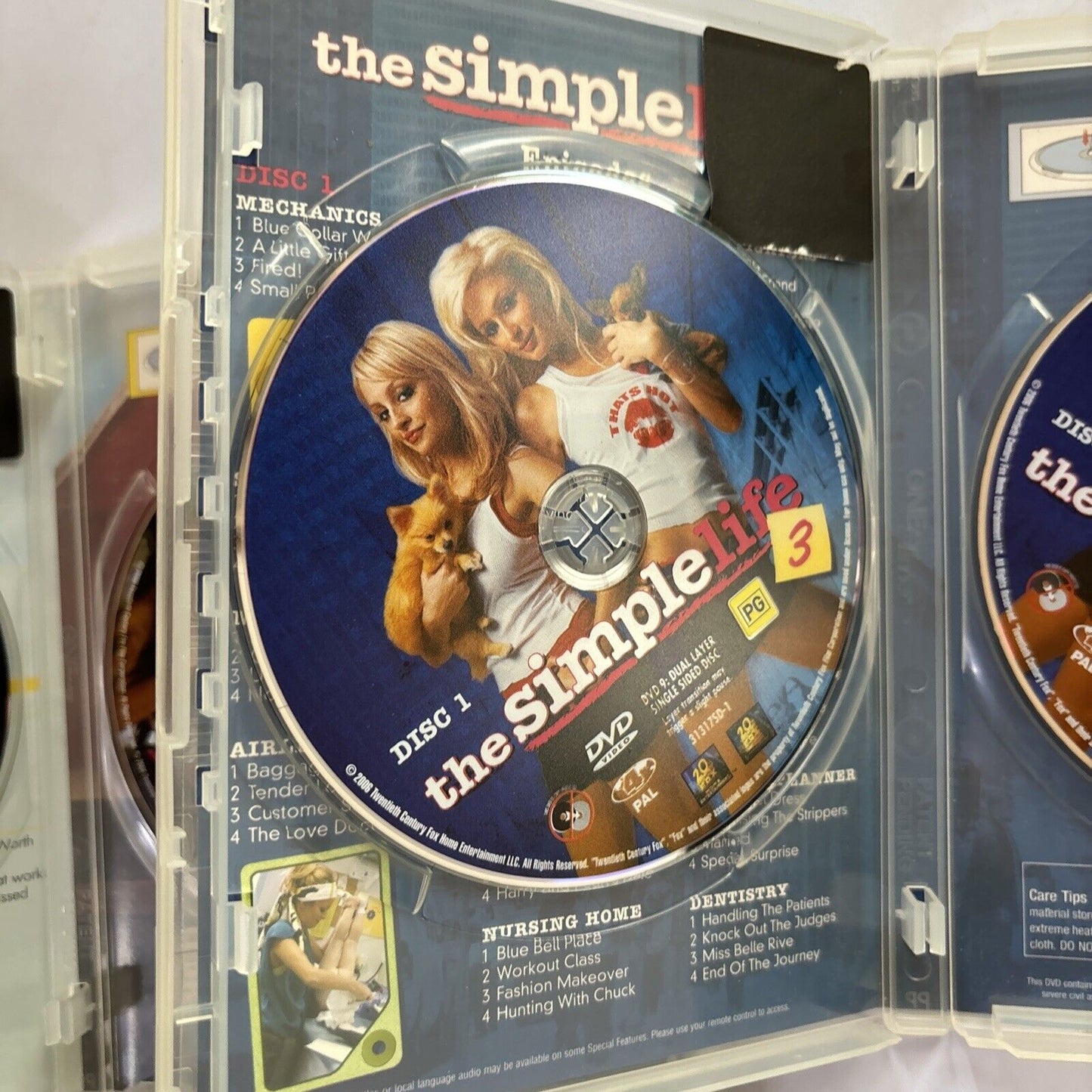 Simple Life : Season 1 & 3 (DVD, 2003, 4-Disc) Region 4