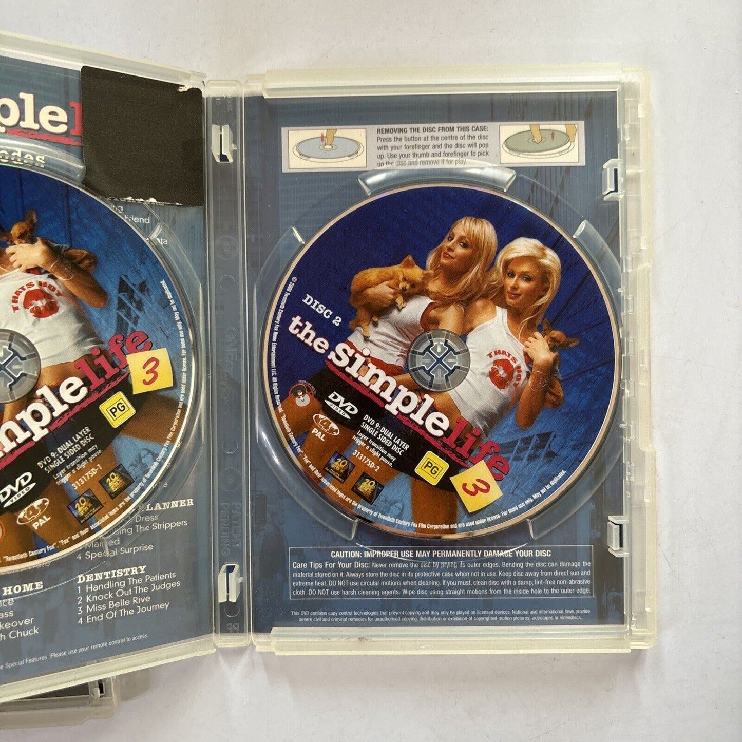Simple Life : Season 1 & 3 (DVD, 2003, 4-Disc) Region 4