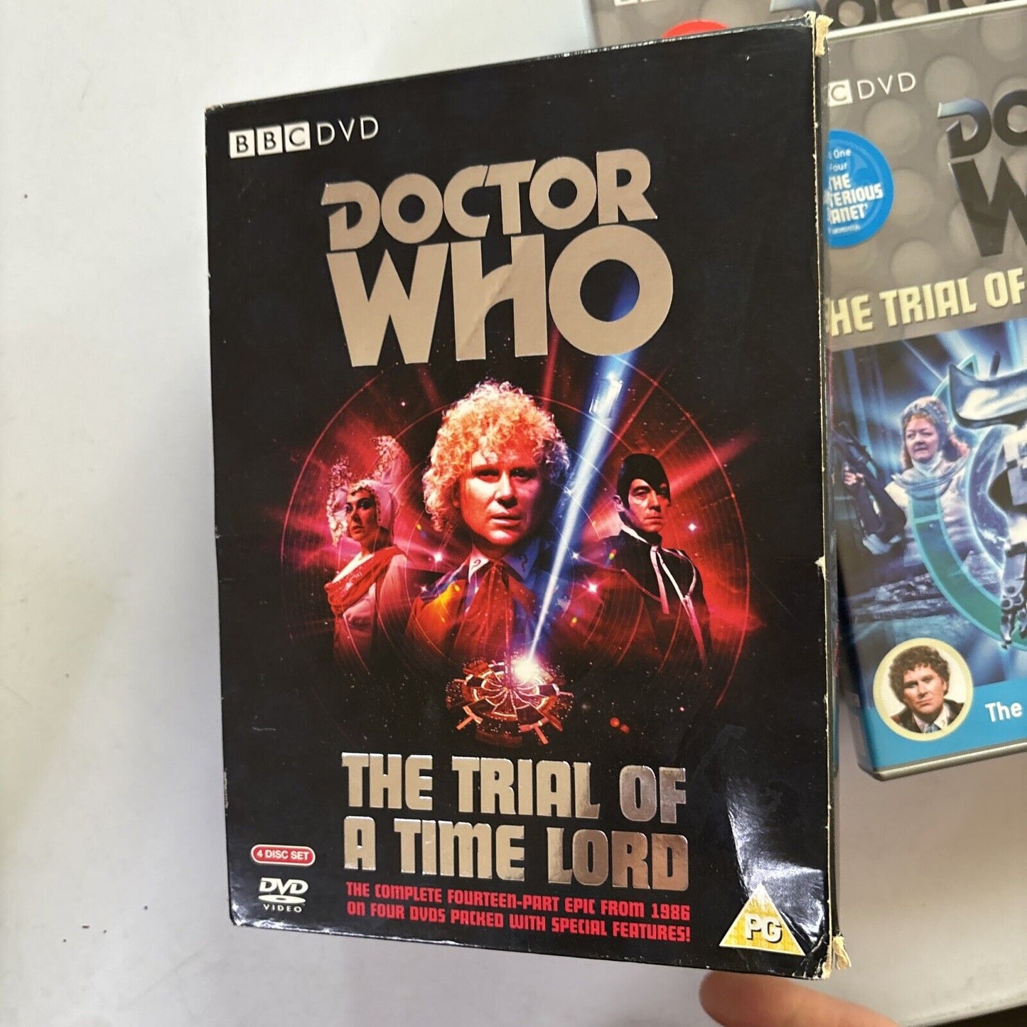 Doctor Who - The Trial Of A Time Lord (DVD, 3-Disc) Region 4 *Missing One Disc*