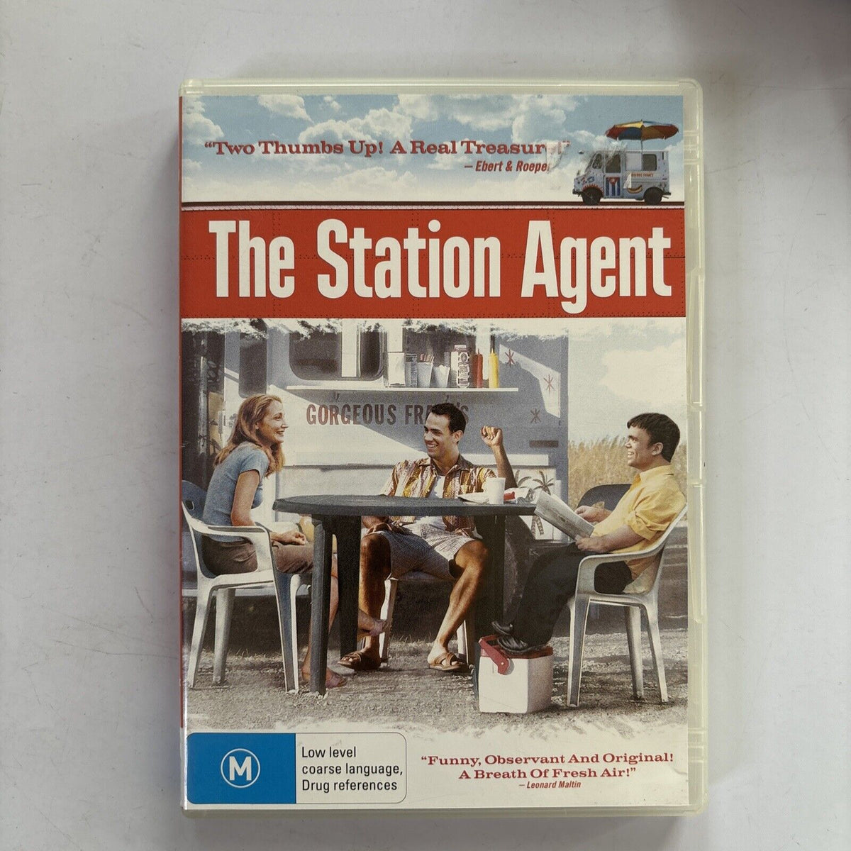 The Station Agent DVD 2002 Peter Dinklage Region 4 Retro Unit the-station-agent-dvd-2002-peter-dinklage-region-4-retro-unit