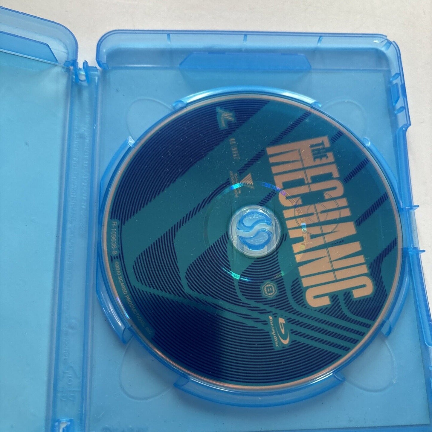 The Mechanic (Blu-ray, 2011) Jason Statham, Donald Sutherland Region B