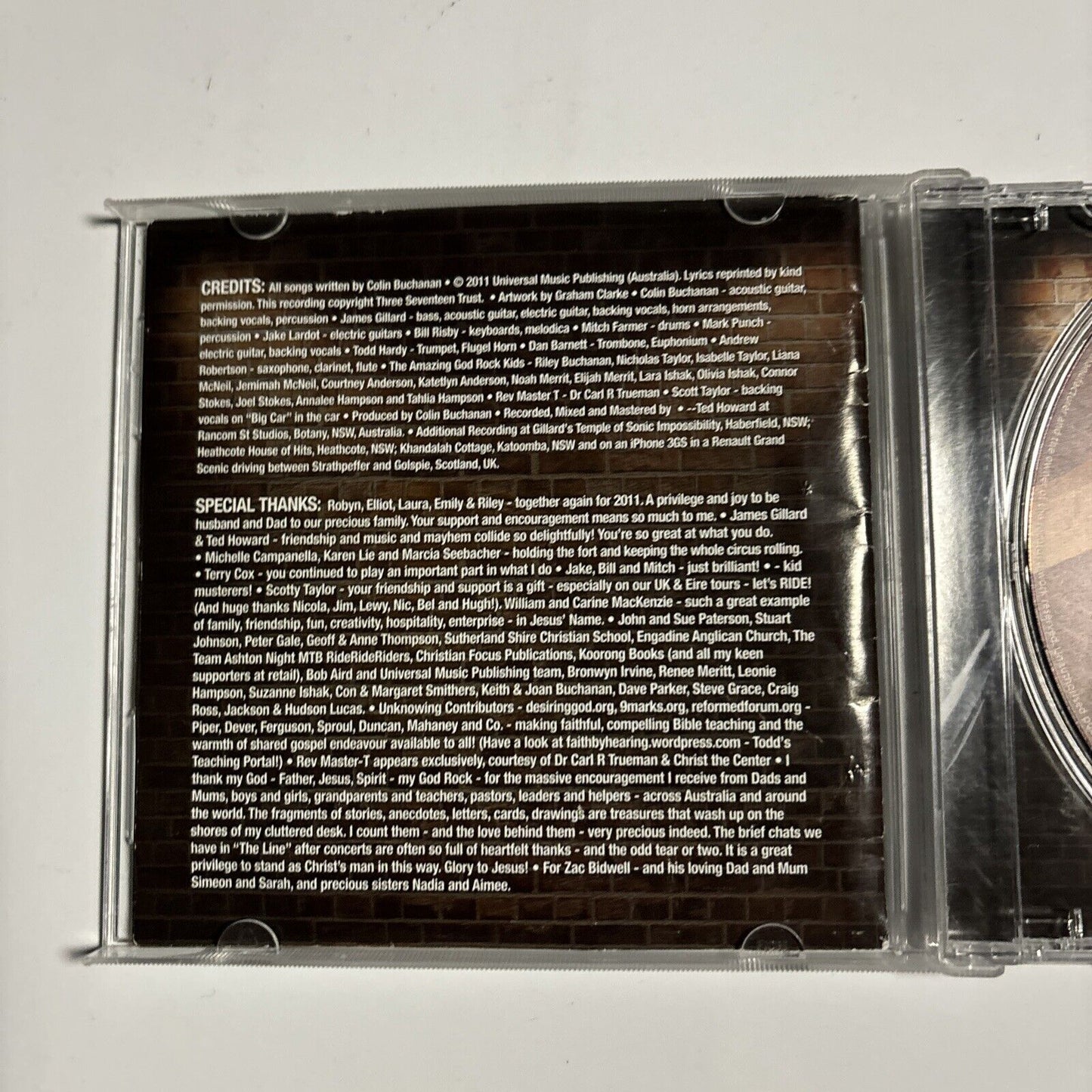 Colin Buchanan - God Rock (CD, 2011) Australia